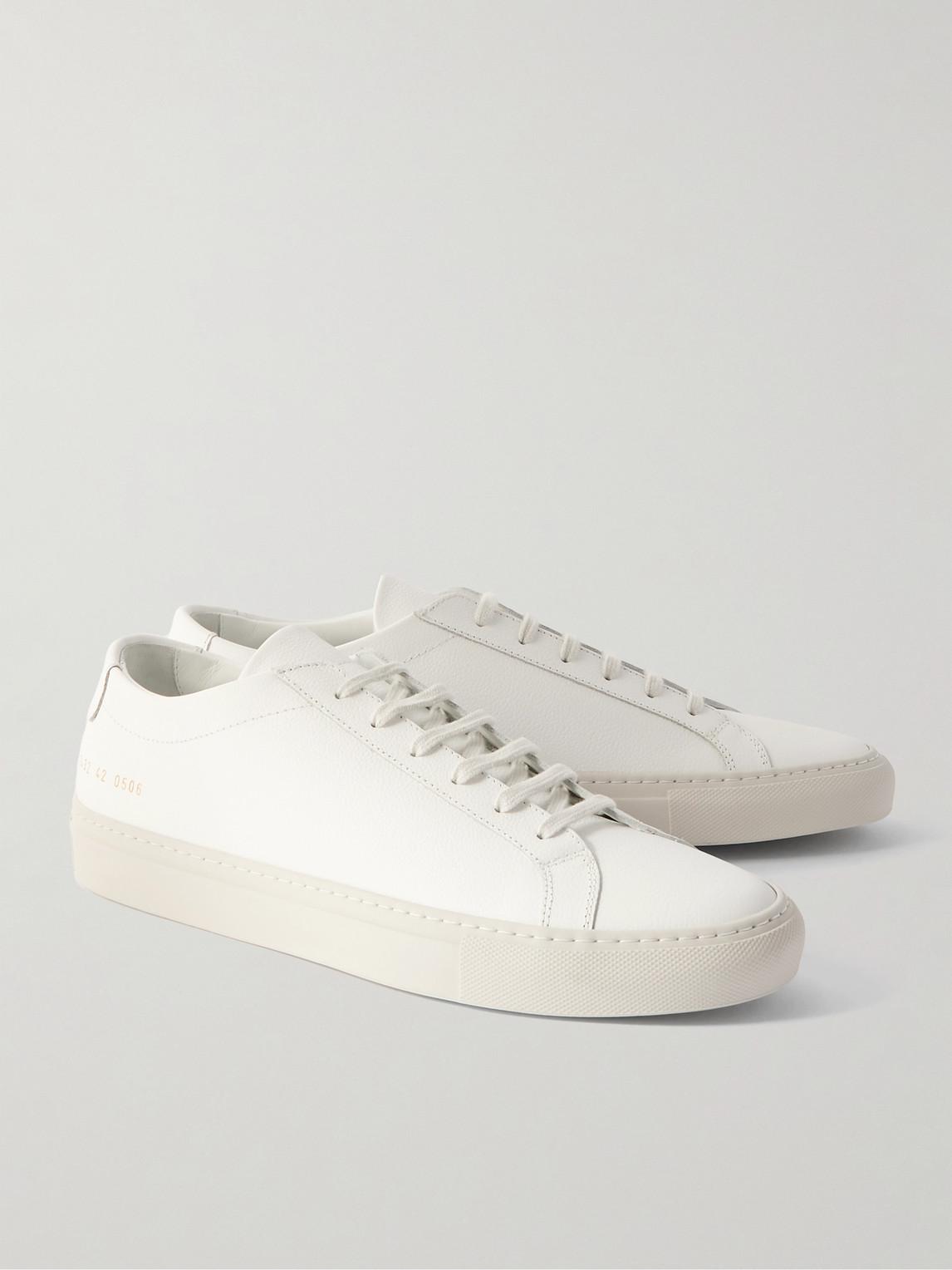 Common Projects Original Achilles Full Grain Leather Sneakers in Natural for Men Lyst UK