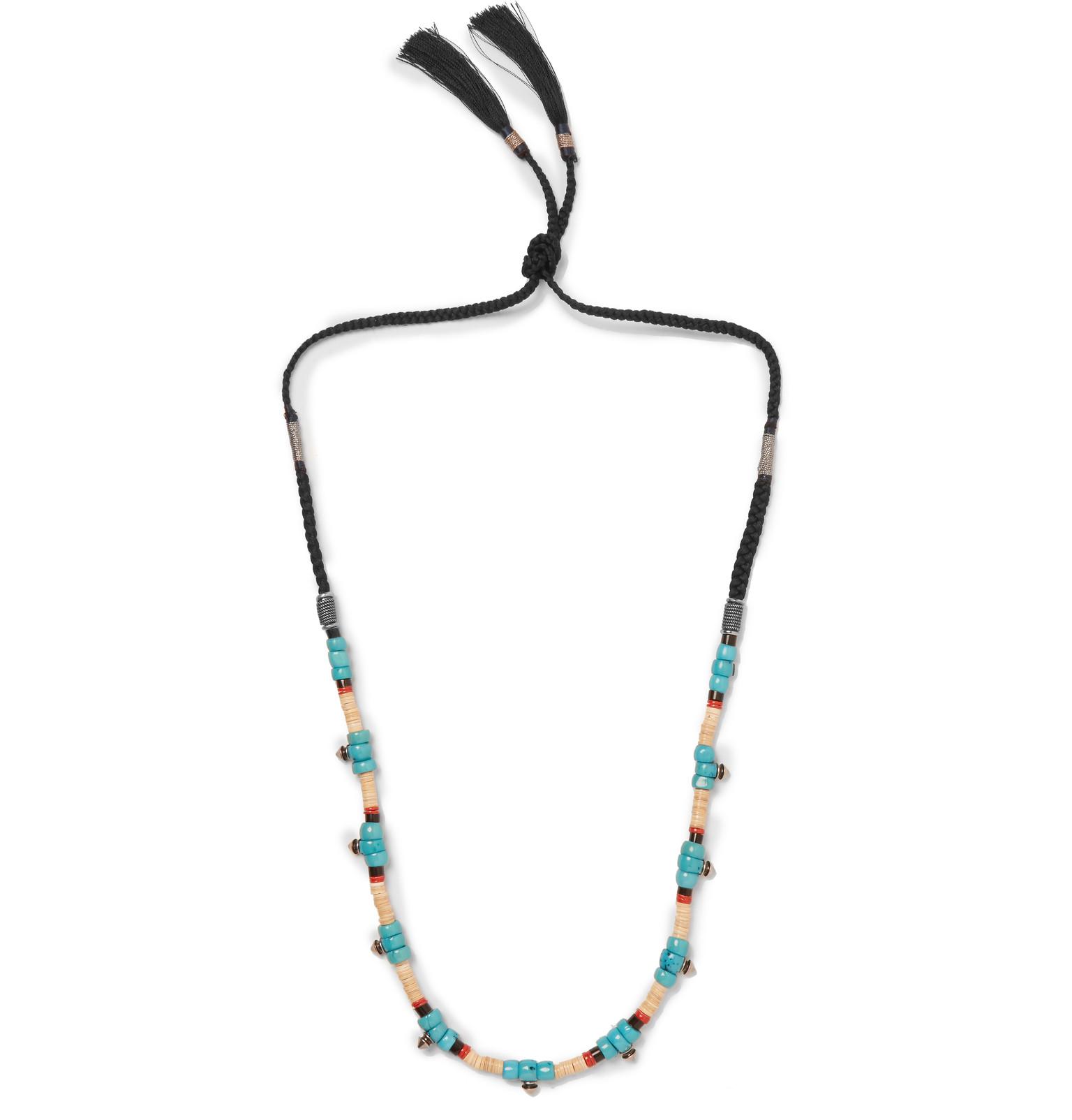 Gucci - Beaded Necklace - Turquoise for 