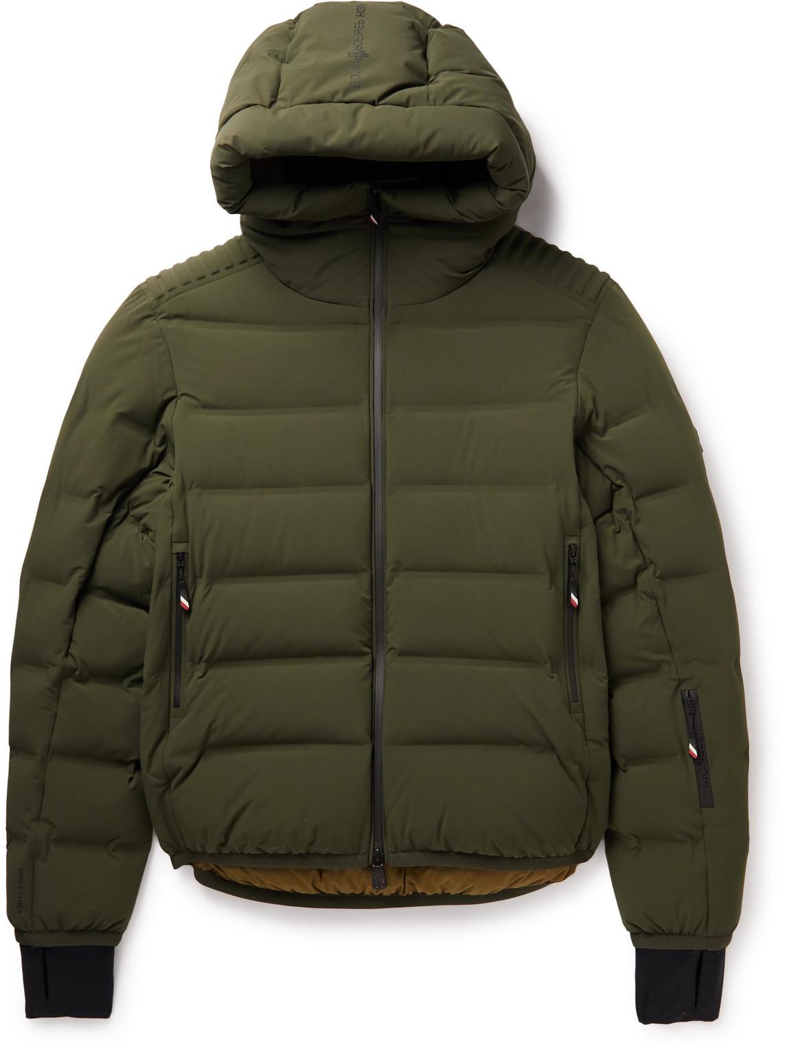 3 MONCLER GRENOBLE Lagorai Quilted Hooded Down Ski Jacket in Green for Men  | Lyst