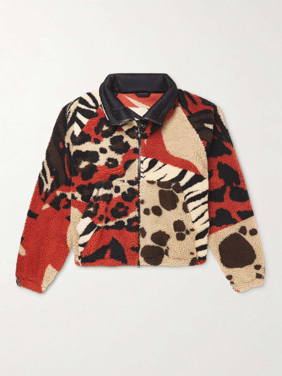 4SDESIGNS Fleecejacquard Jacket in Red for Men Lyst Canada