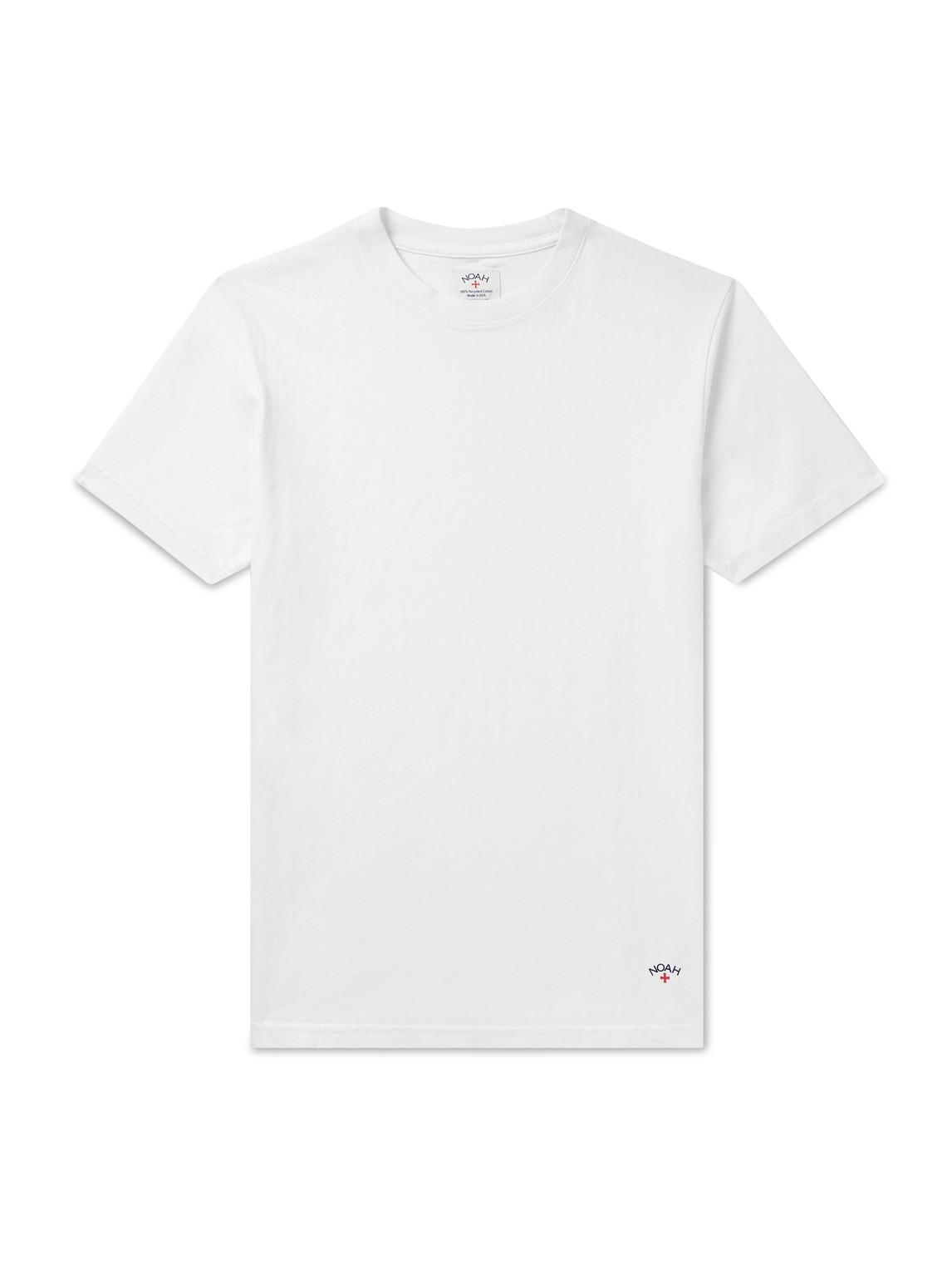 NOAH｜SHORT-SLEEVED ROUND NECK T-SHIRTS (T196SS24 WHT) Noah Short sleeve t-shirts for Men | Online Sale up to 67