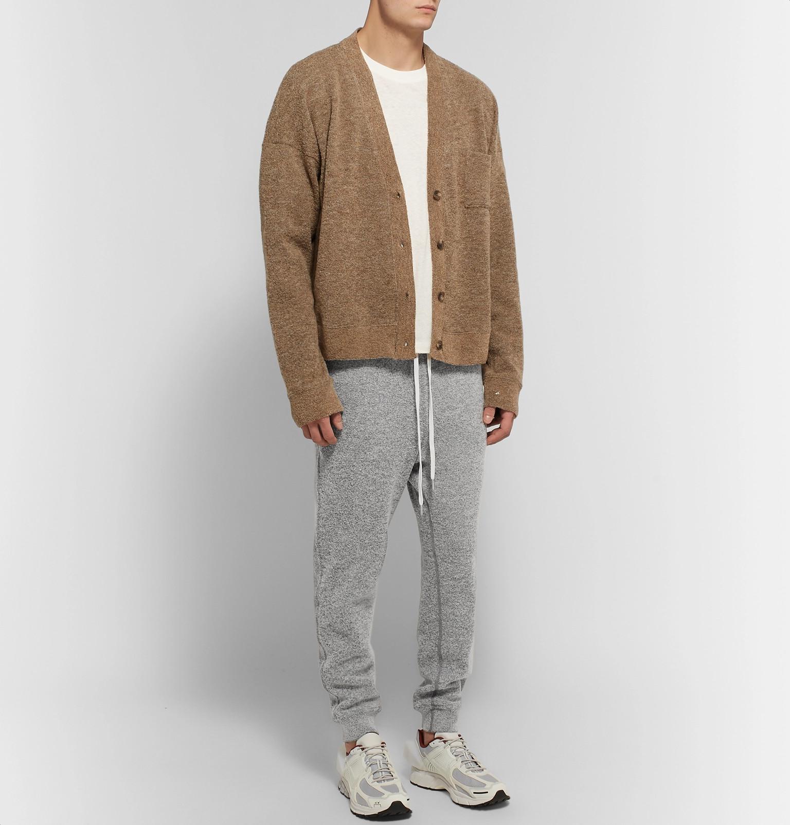 boucle ebisu sweatpants