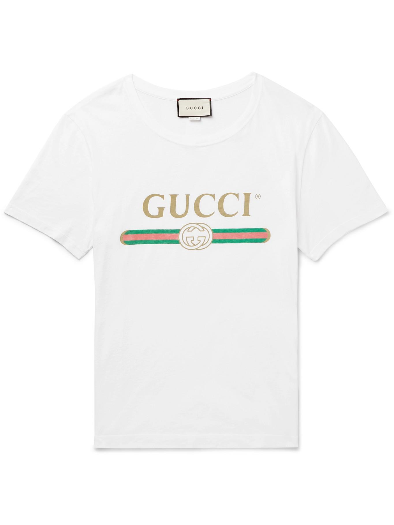 white gucci shirt price