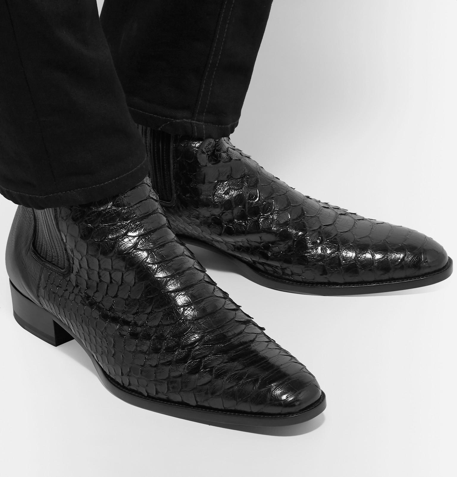saint laurent python wyatt