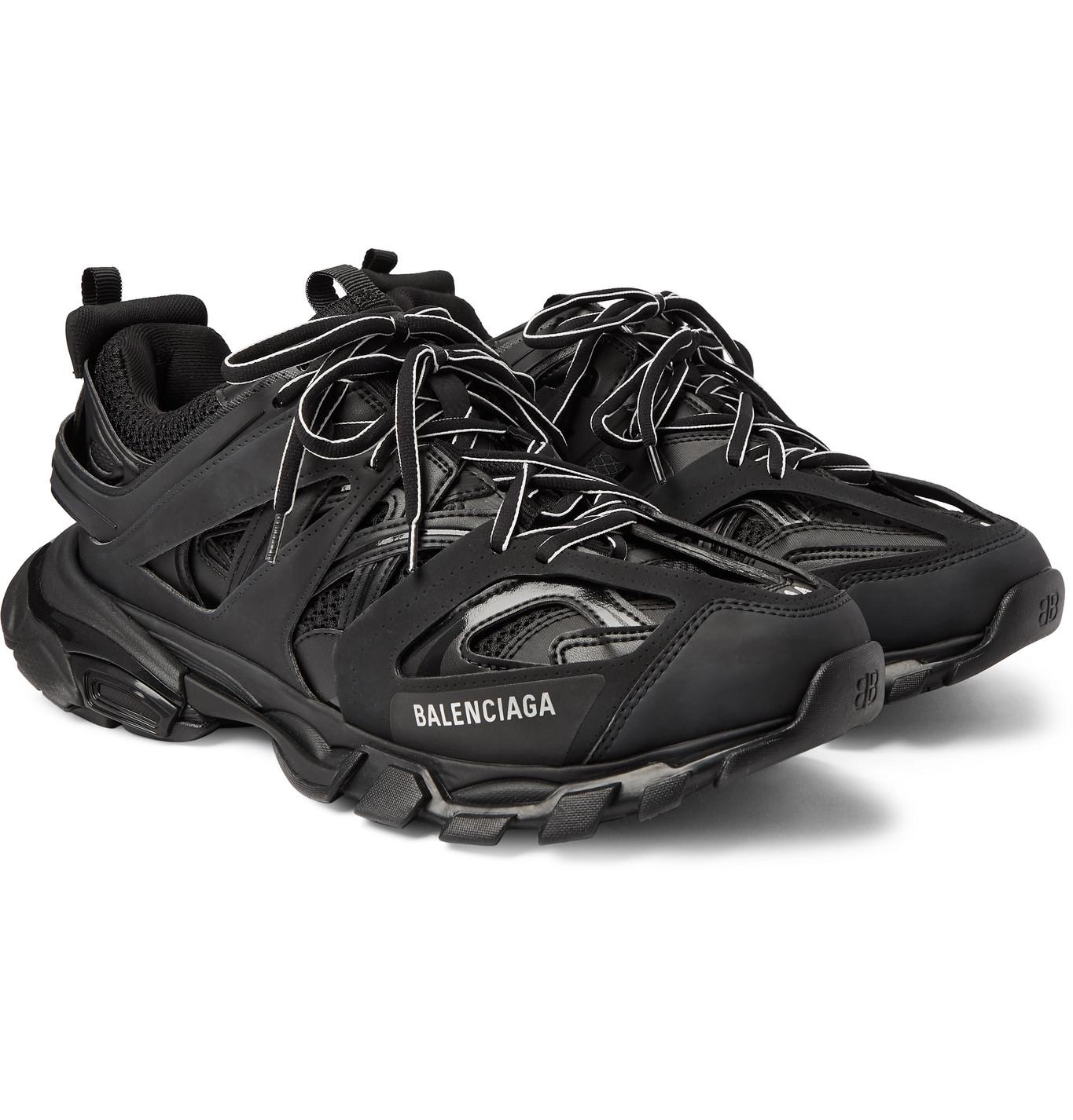 balenciaga track 1 black
