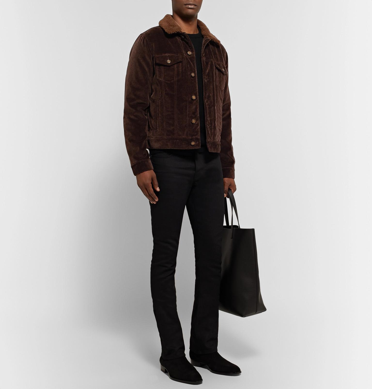 Saint laurent cheap corduroy jacket
