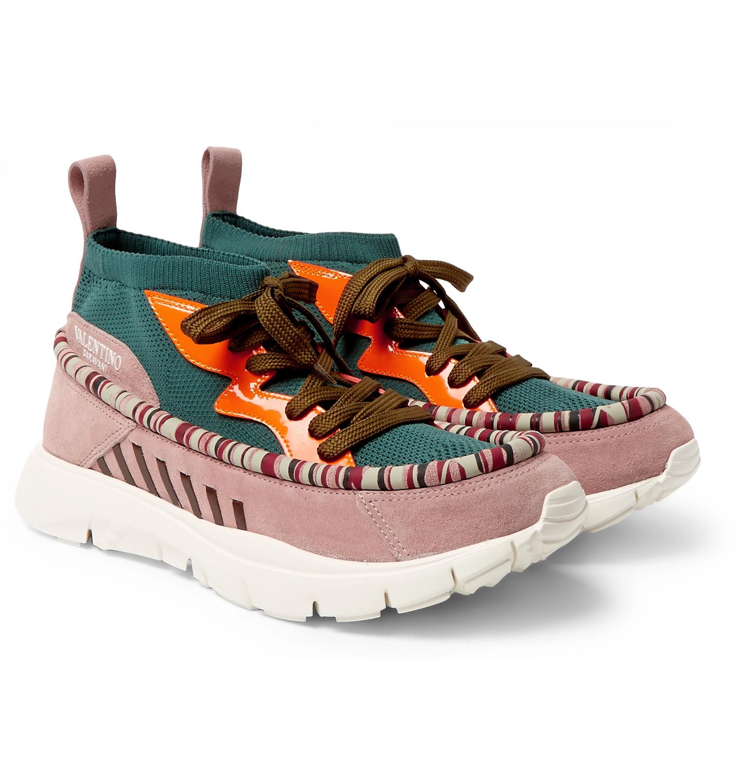 valentino garavani heroes tribe sneakers