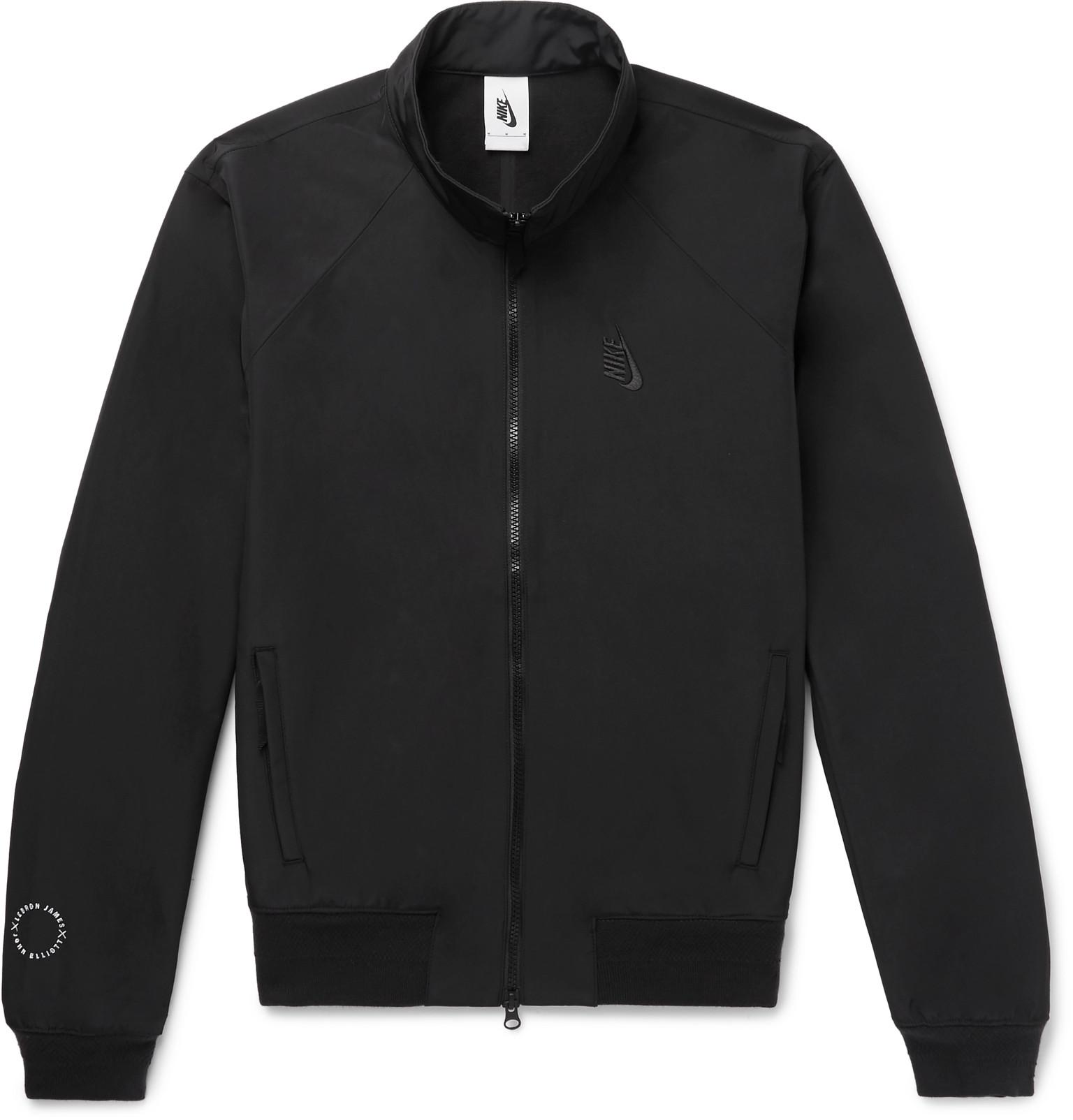 Nike + Lebron James X John Elliott Nylon Blouson Jacket in Black for ...