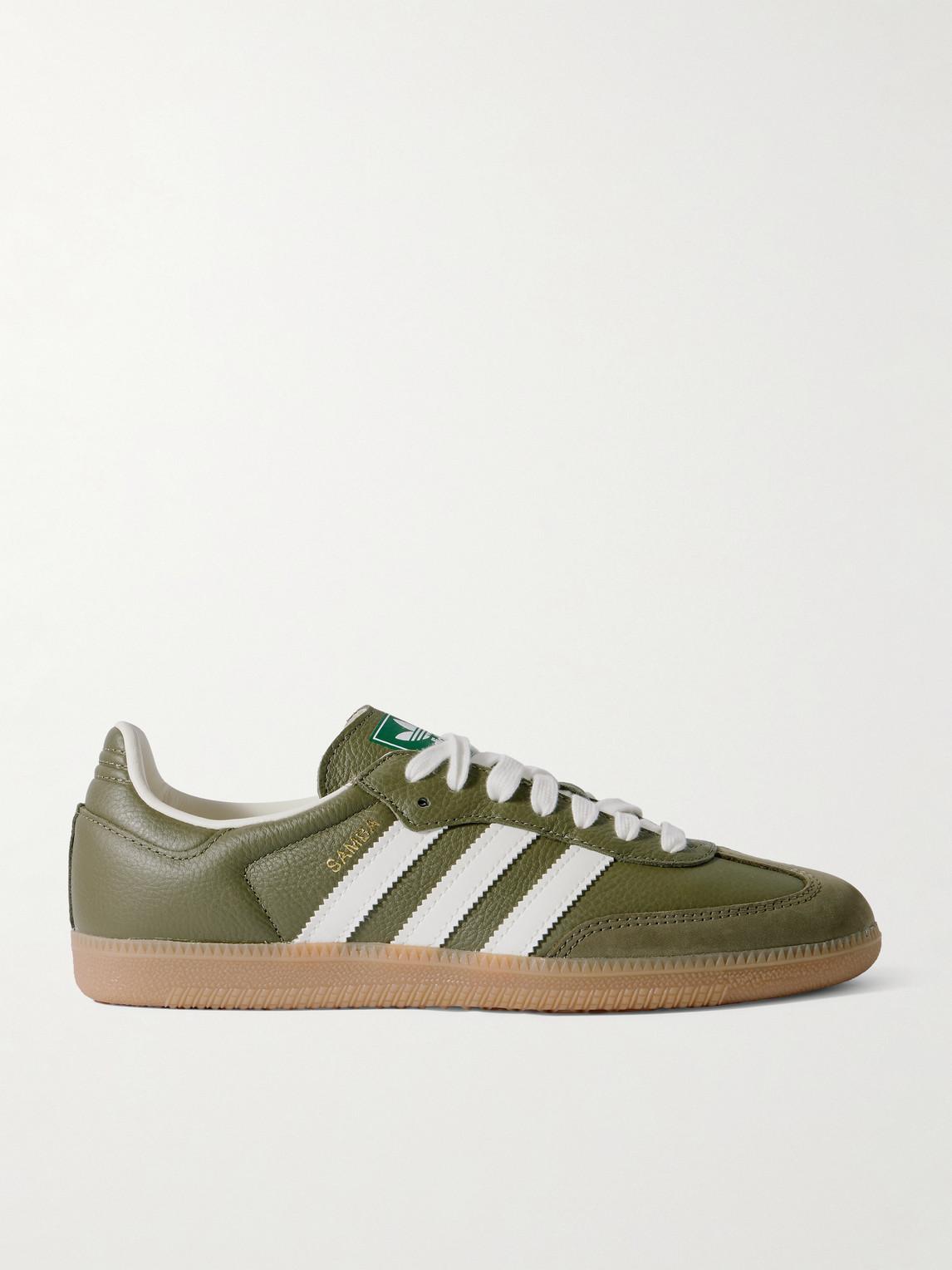 adidas gazelle silver green womens Adidas Samba OG Cream Green