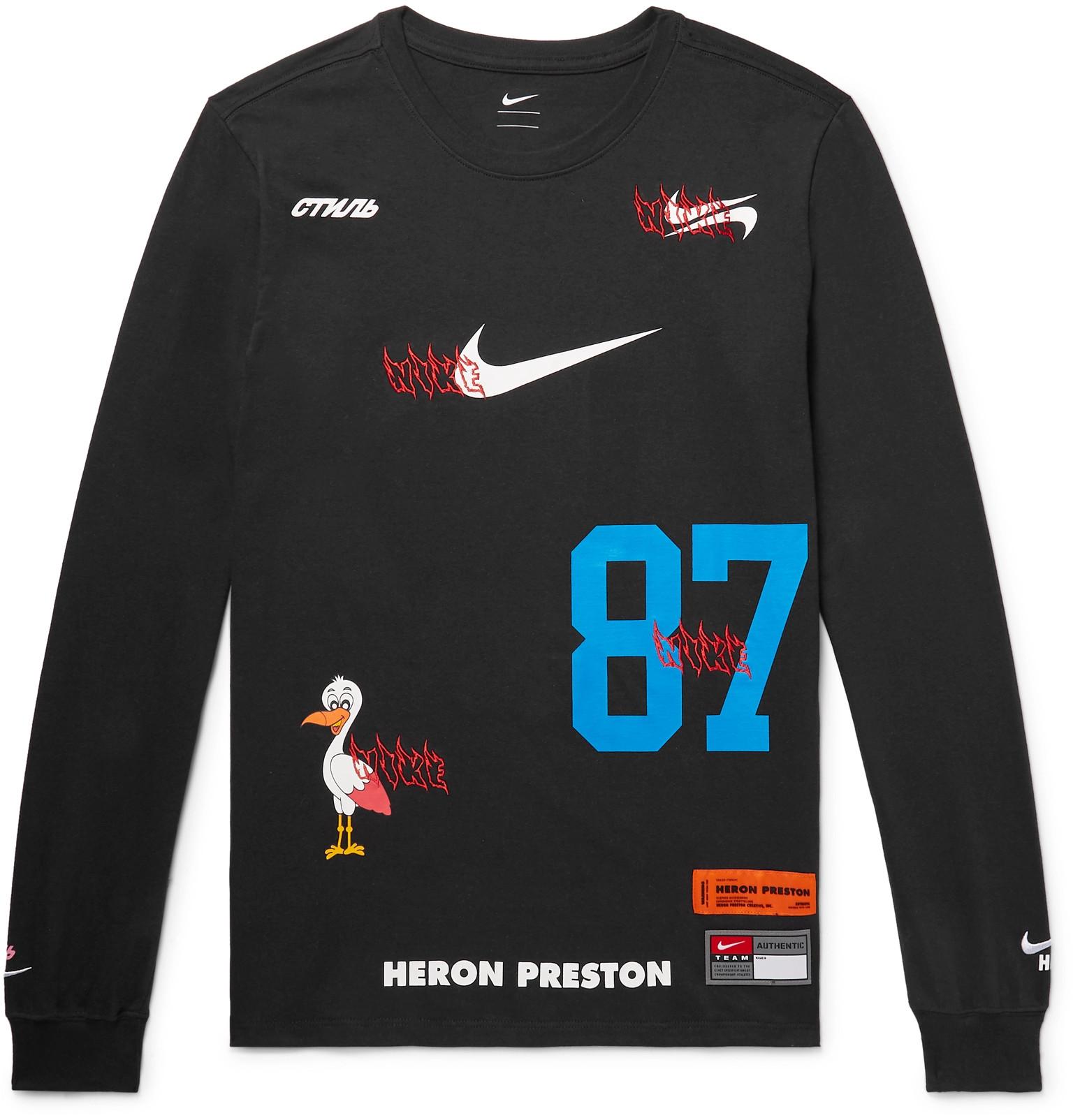 Viva beneficioso Lima Nike X Heron Preston L/s T-shirt in Black for Men | Lyst