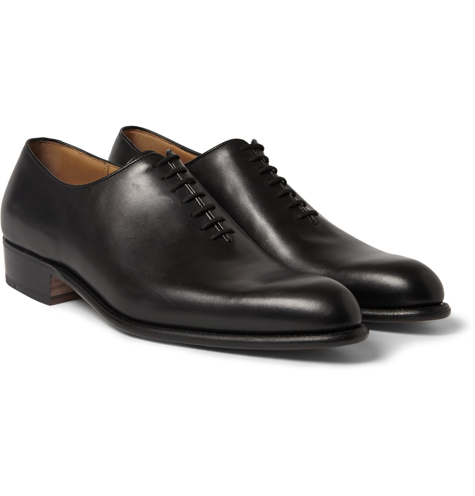 J.M. Weston - 402 Flore Leather Oxford Shoes - Black for Men