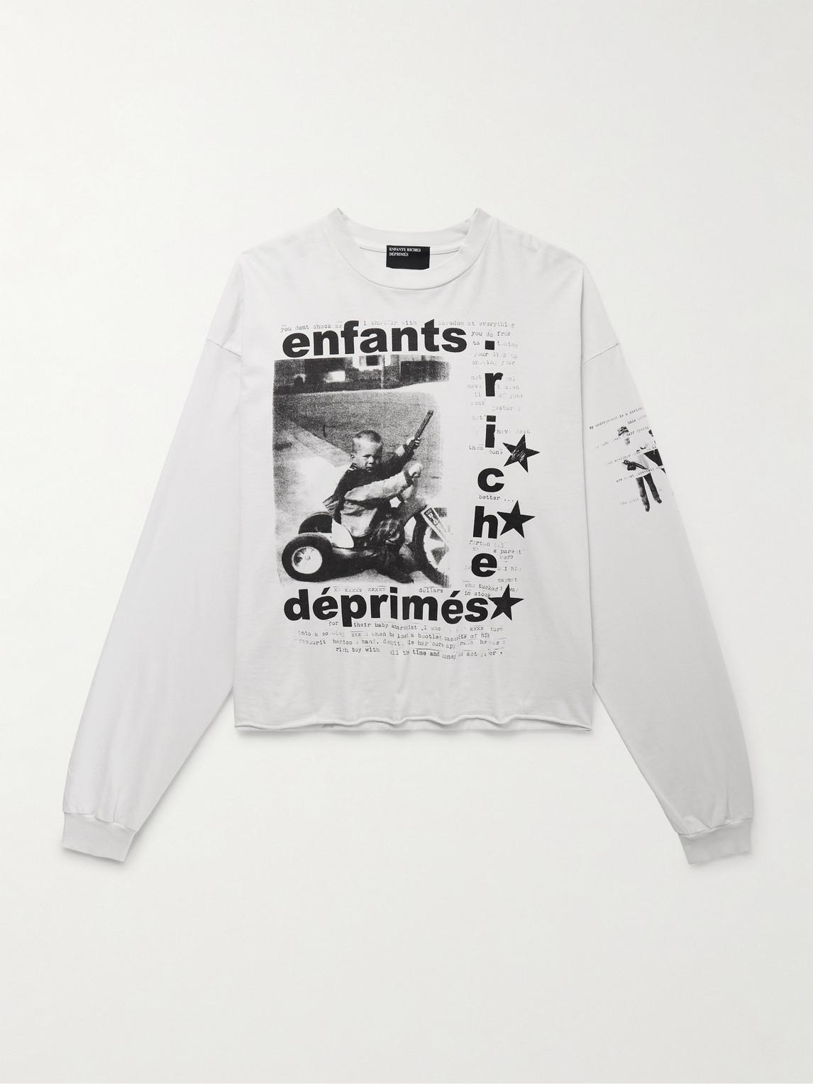 Enfants Riches Deprimes My Underground Tricycle Logo-print Cotton