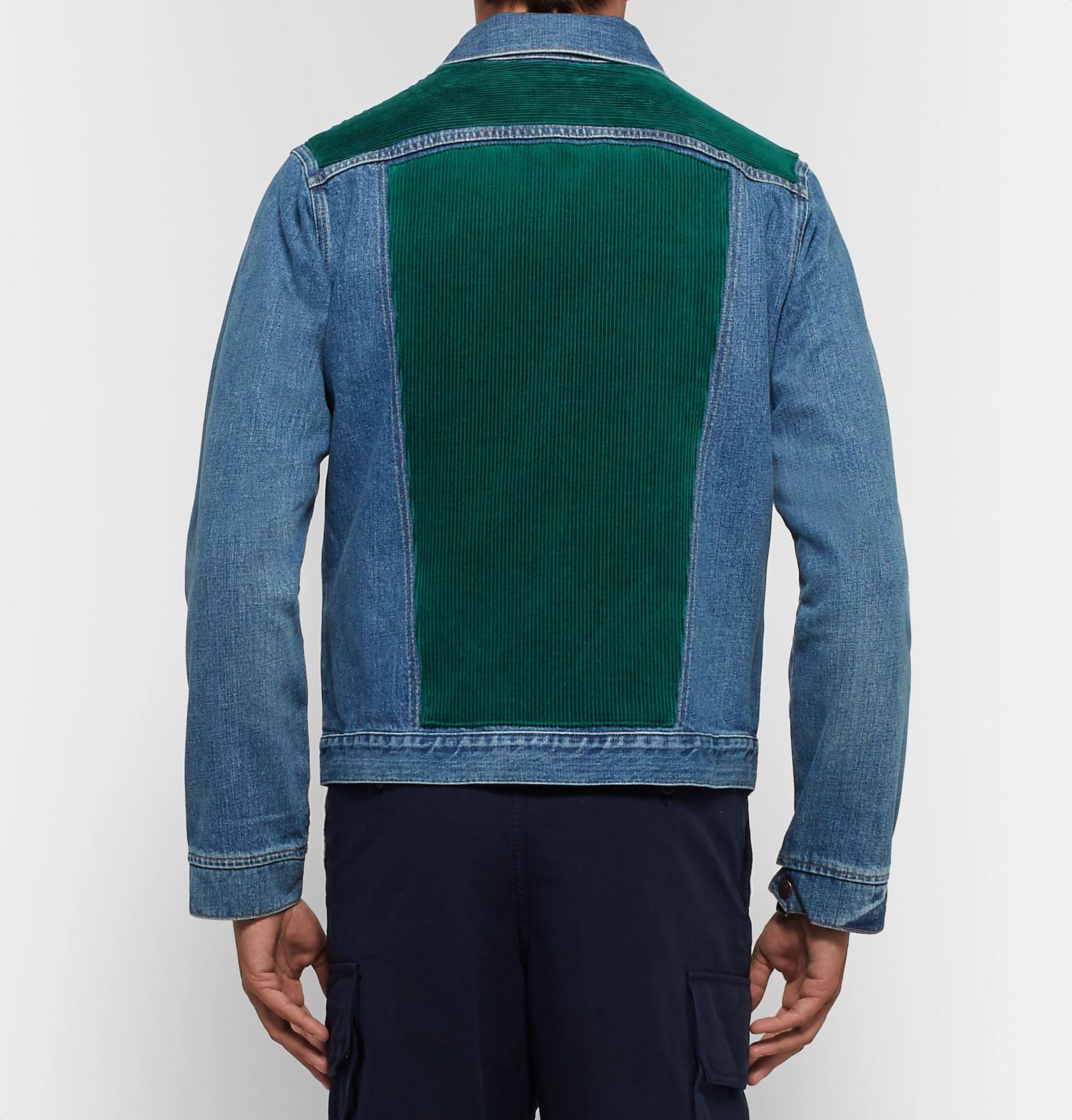 levis blue corduroy jacket
