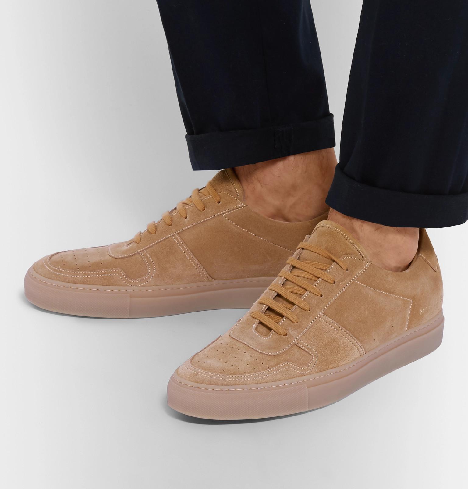 common projects bball suede sneakers