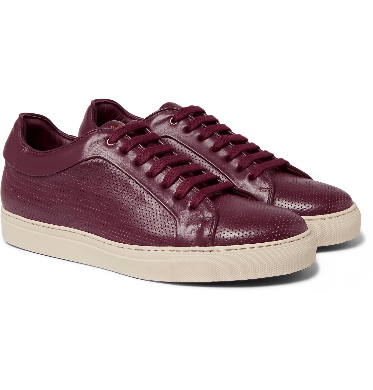 paul smith basso leather sneakers