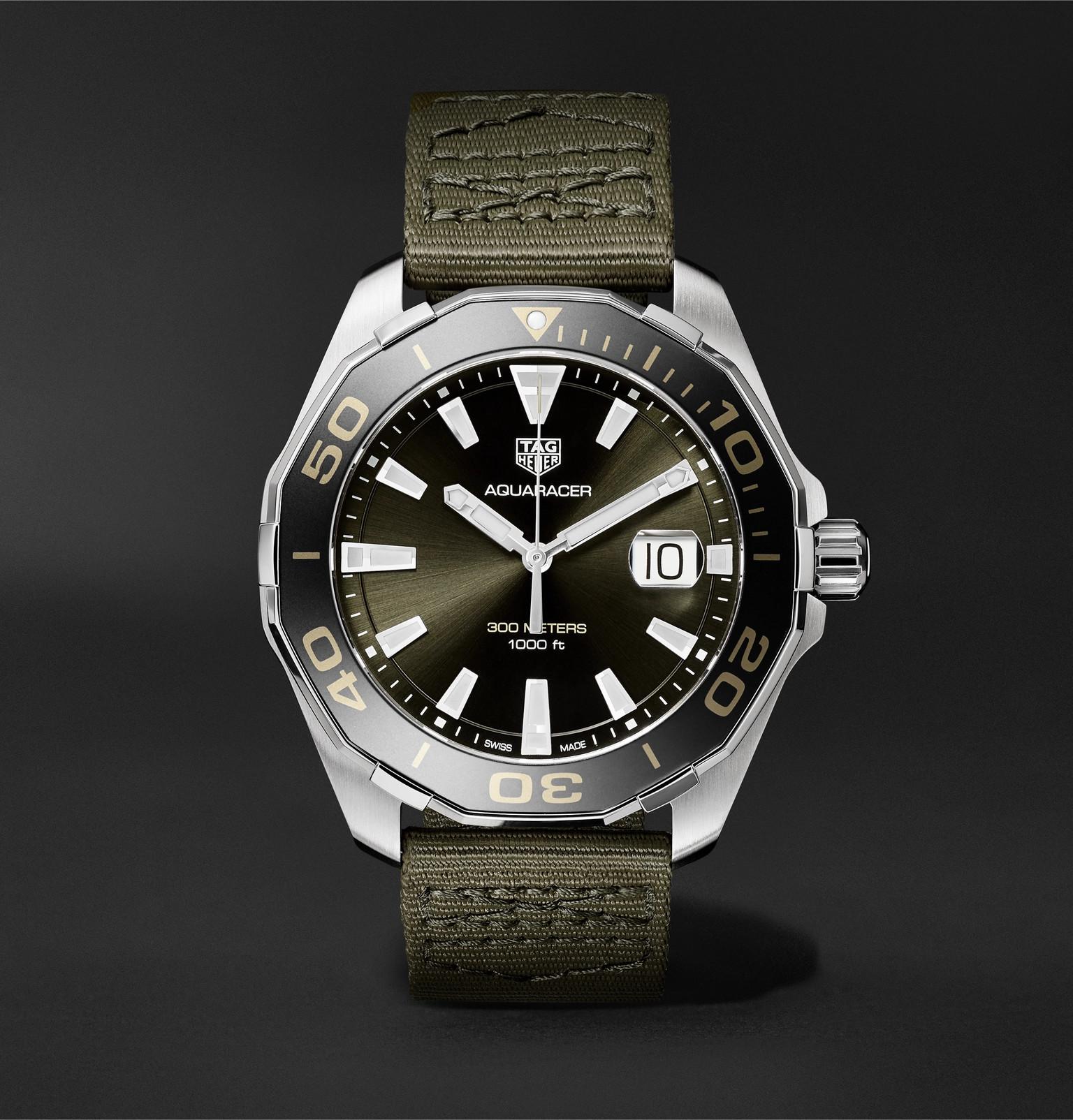 tag heuer aquaracer 43mm quartz