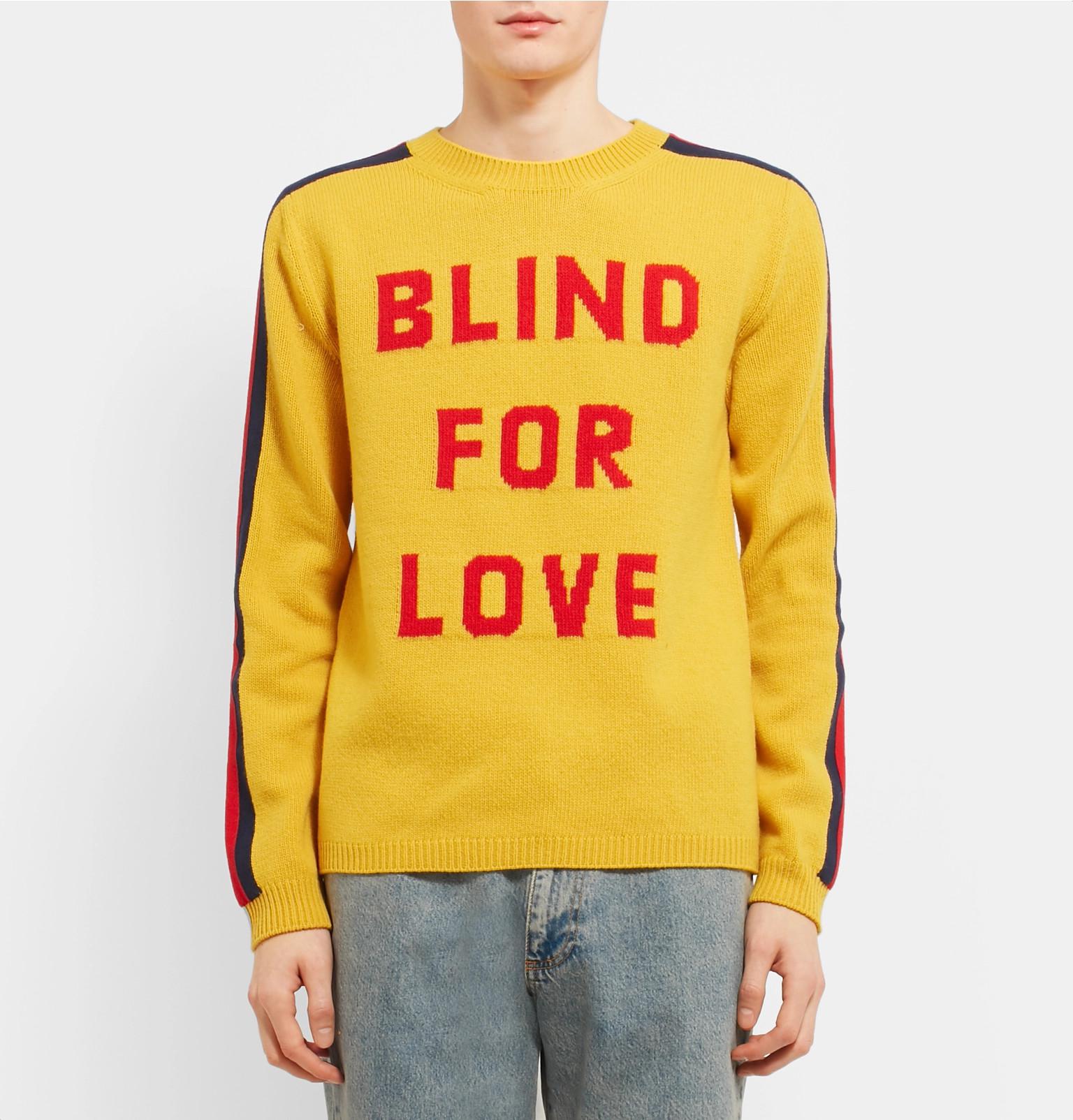 yellow gucci jumper