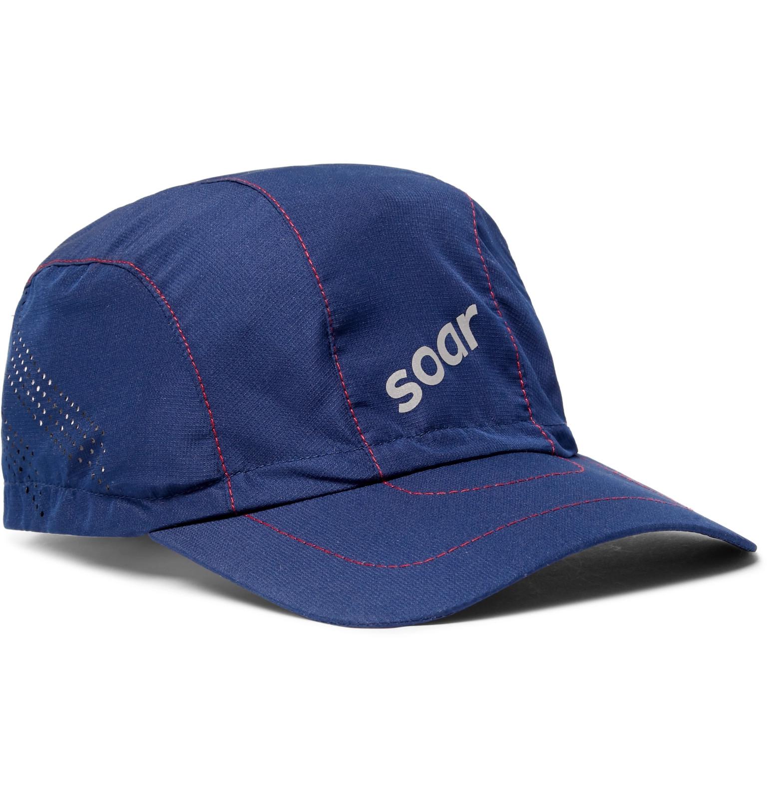 Soar Running Synthetic Shell Cap in 