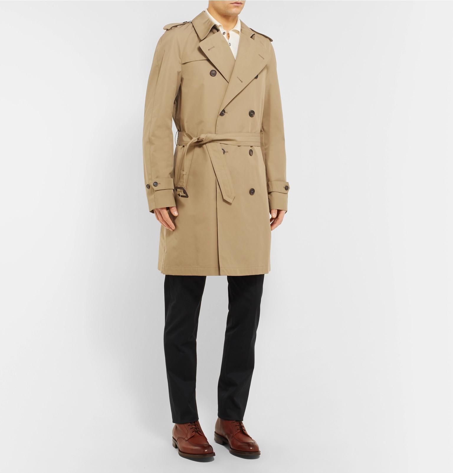 dunhill trench coat