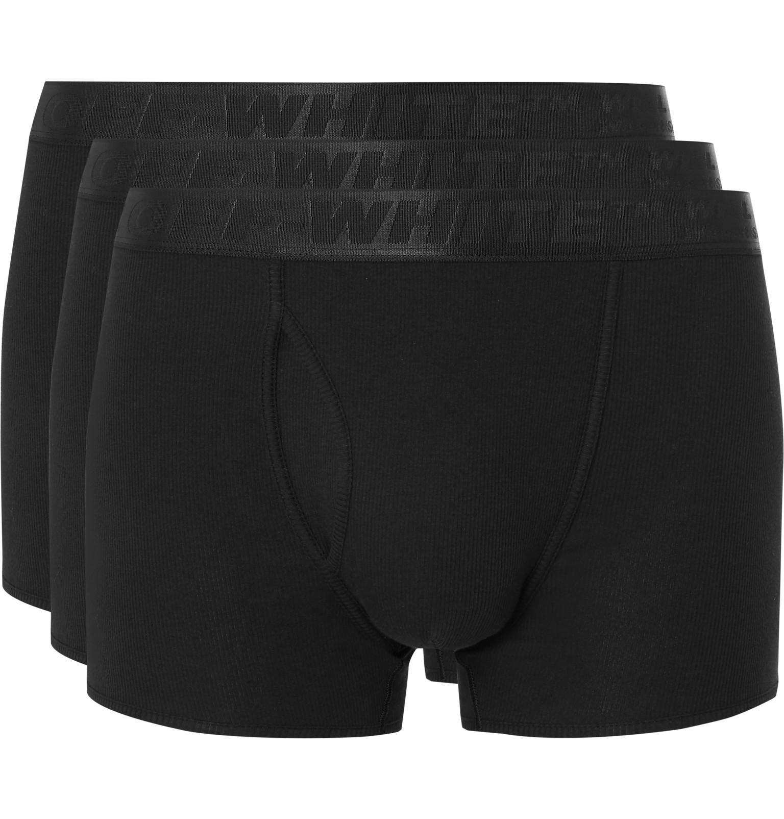 off white boxer brief