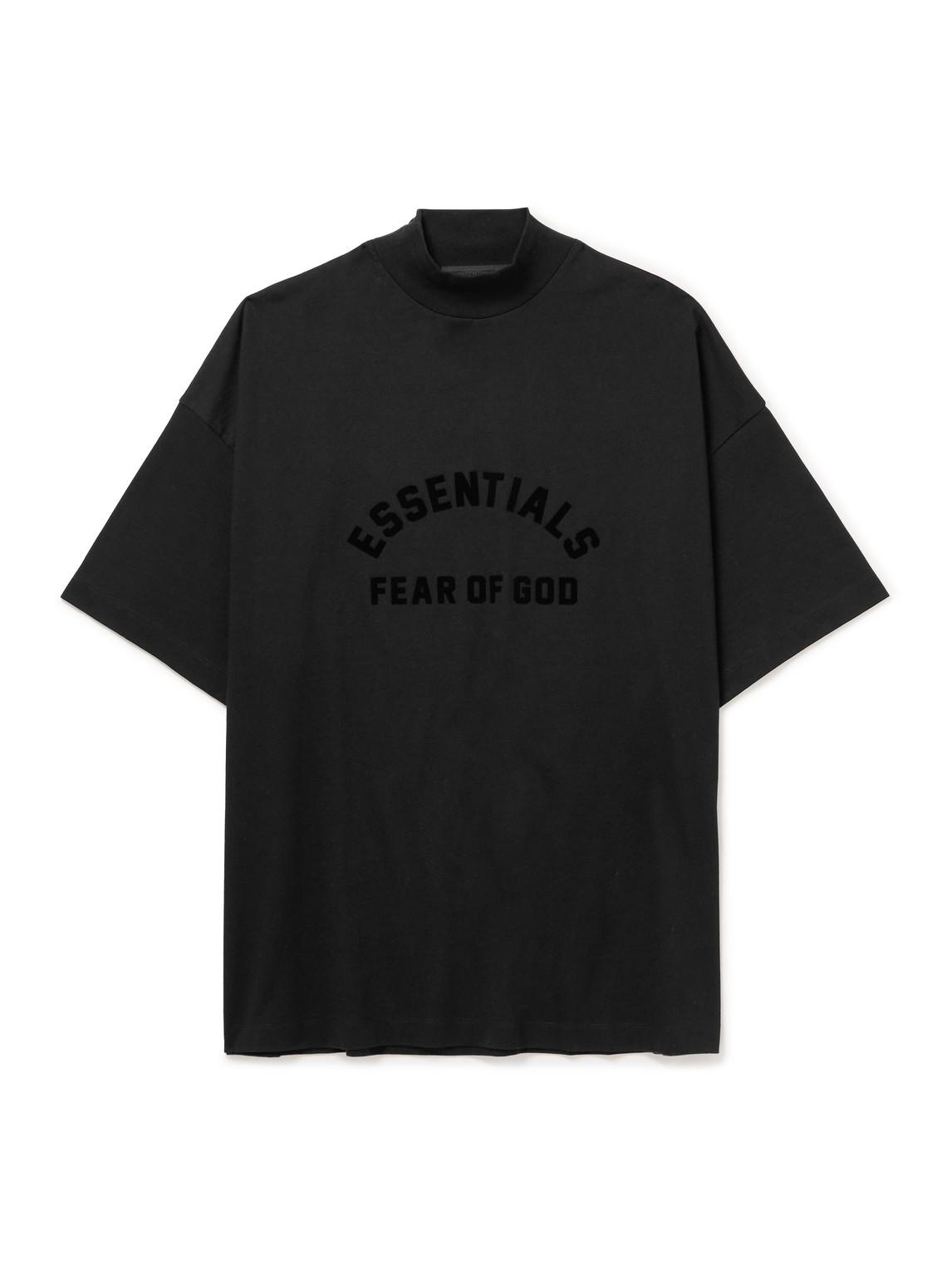 【関税・送料込み】Fear of God Merino Logo Patch Tshirt Fear of God Logo Patch Short Sleeve Merino Wool T-Shirt