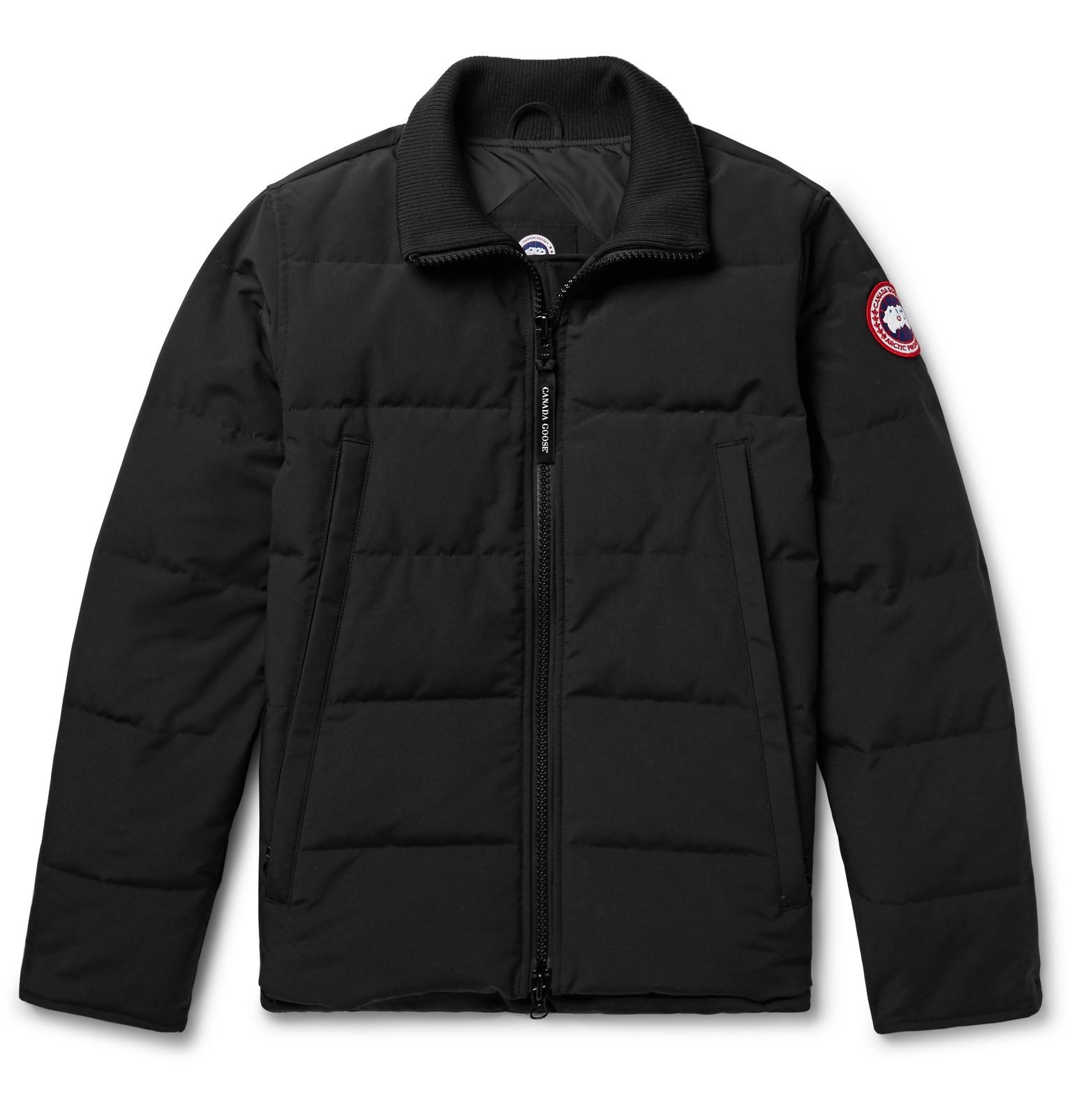 Canada Goose Goose Woolford Slimfit Quilted Arctic Tech Down Jacket in