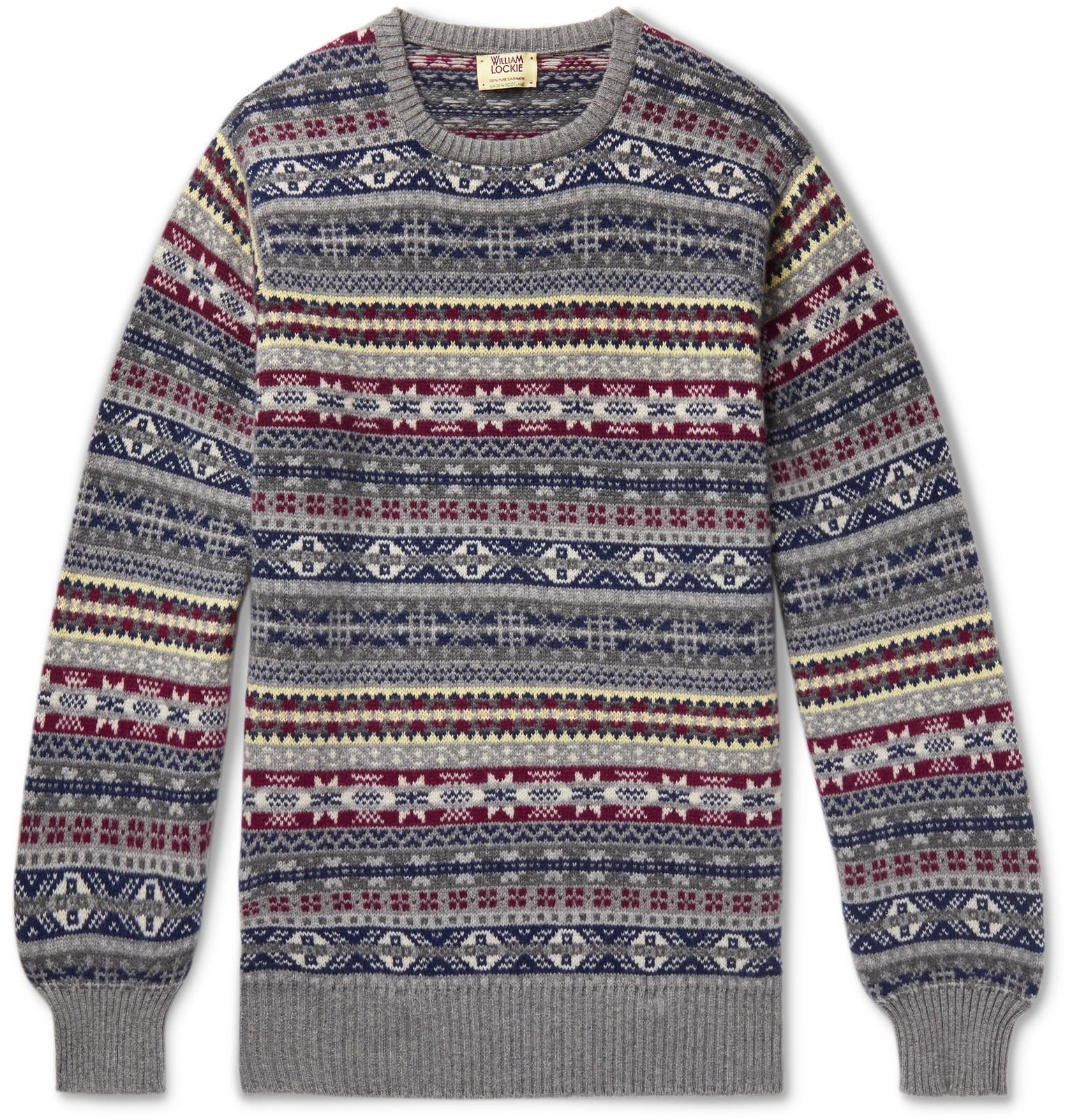 william lockie cashmere sweater