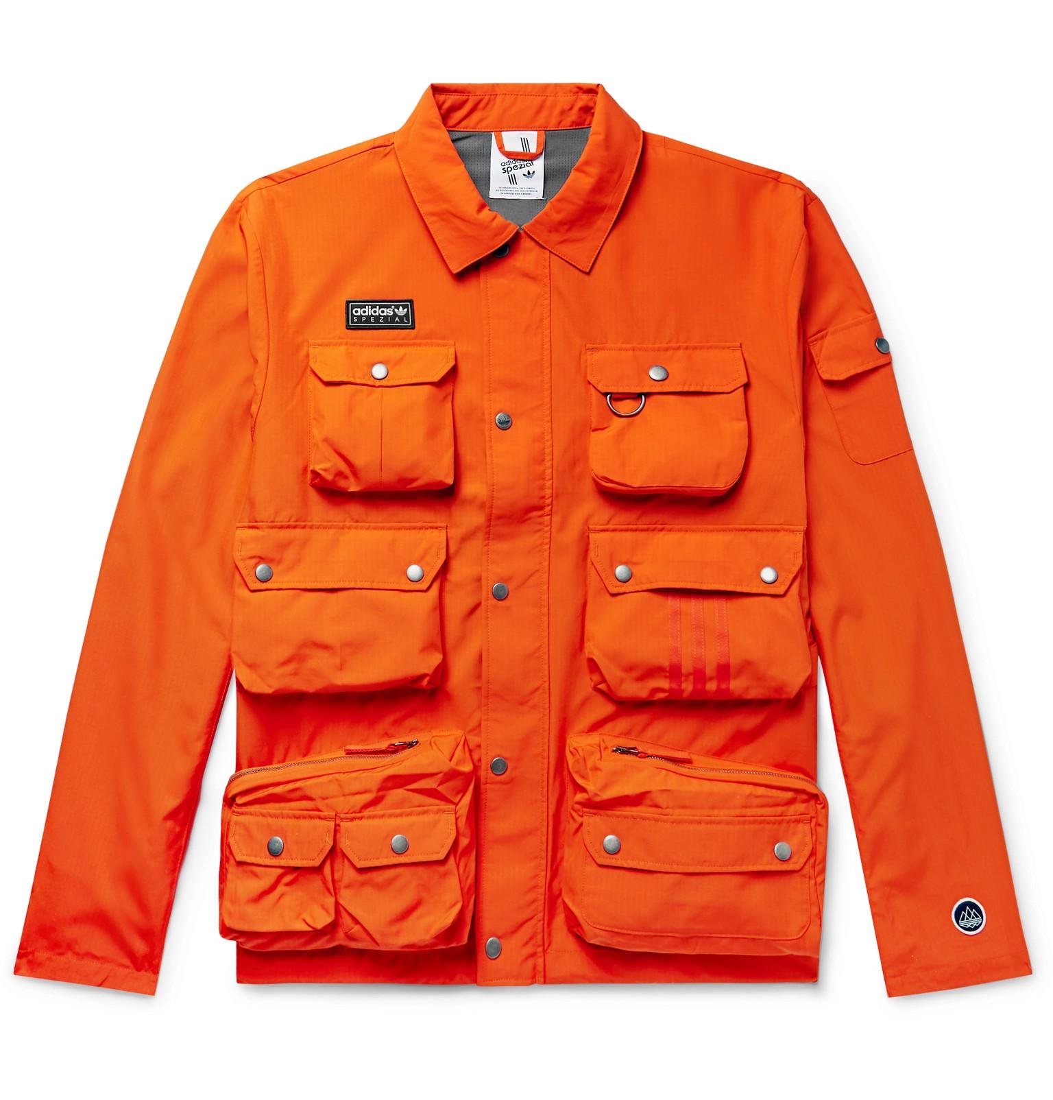 Fruit vegetables side Extremists adidas Originals Spezial Wardour Ripstop Field Jacket in Orange for Men |  Lyst UK