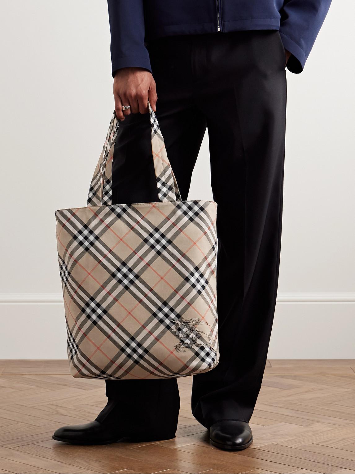 Burberry nova check tote bag new arrivals