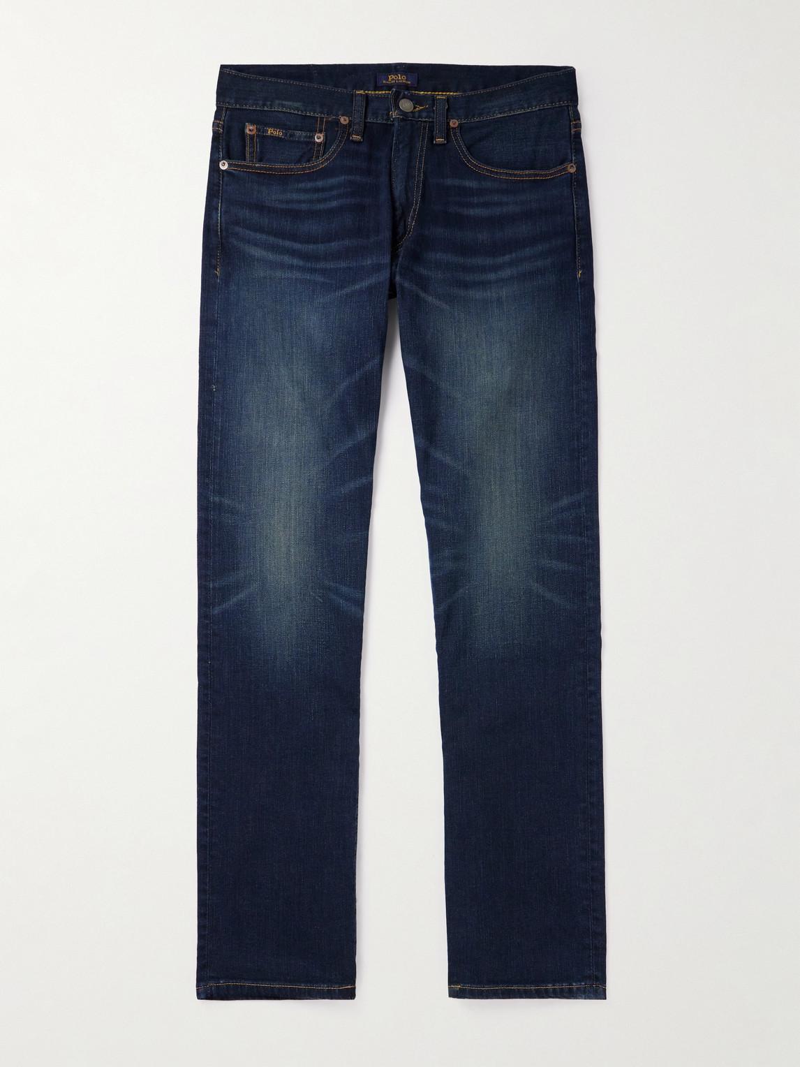 Polo Ralph Lauren Varick Slim fit Straight leg Jeans in Blue for Men Lyst UK