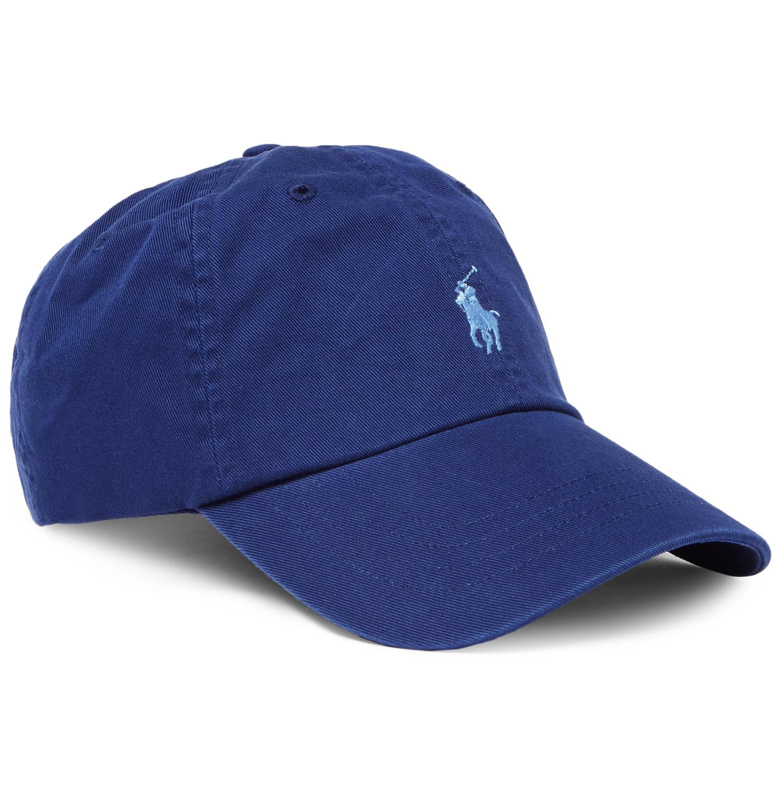 ralph lauren twill baseball cap
