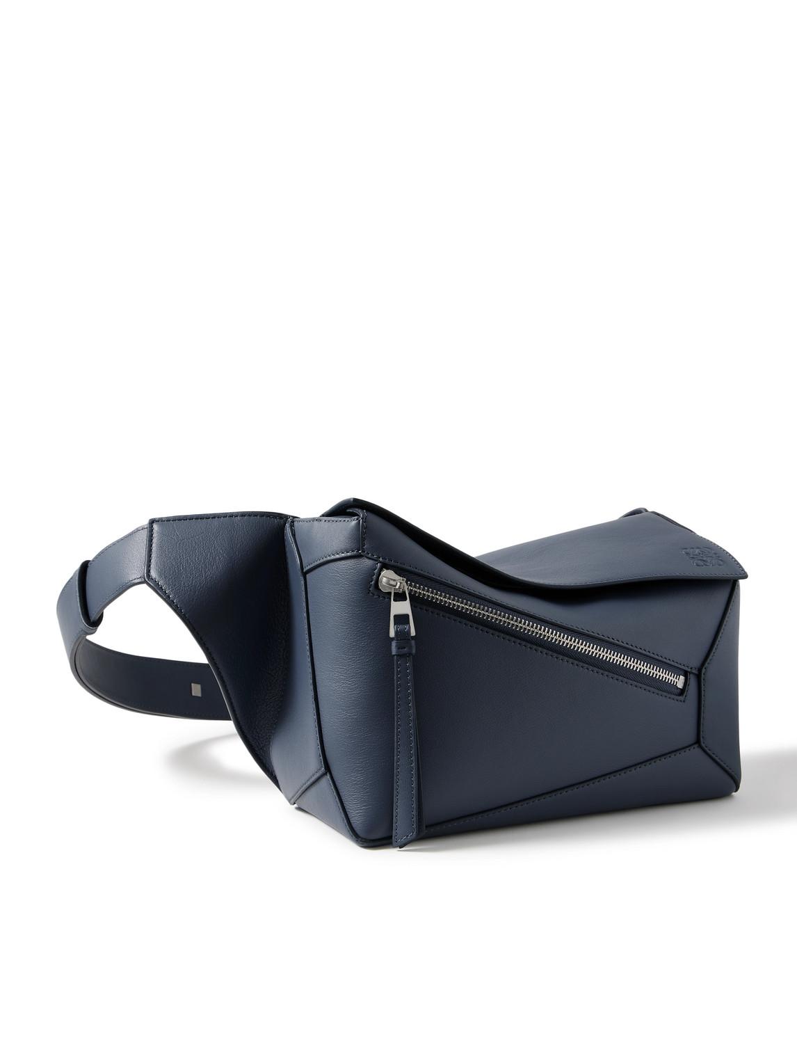 バッグ rare LOEWE clutchbag belt leather Loewe Puzzle Edge Small Leather Belt Bag in Blue for Men | Lyst