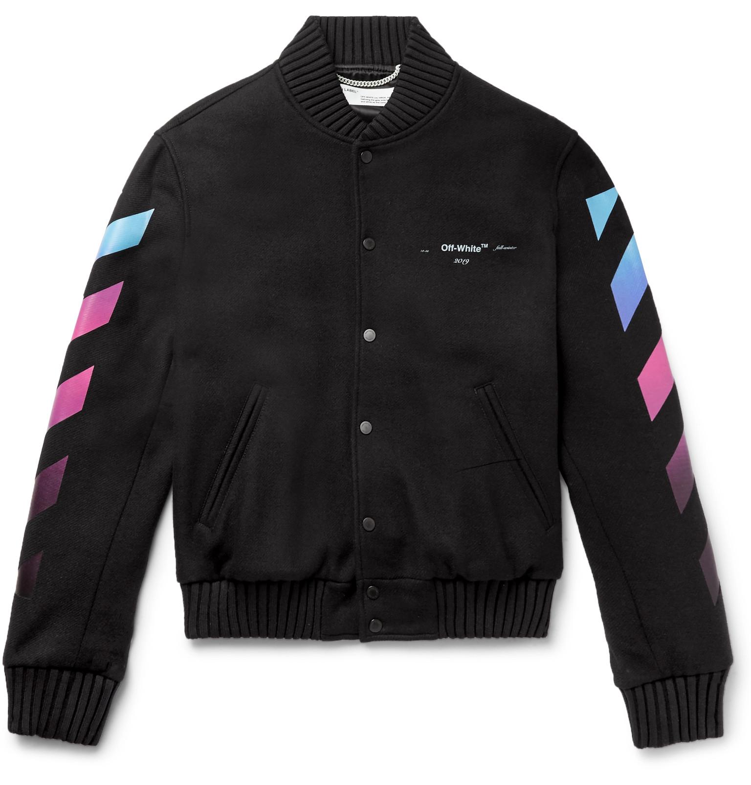 off white gradient jacket