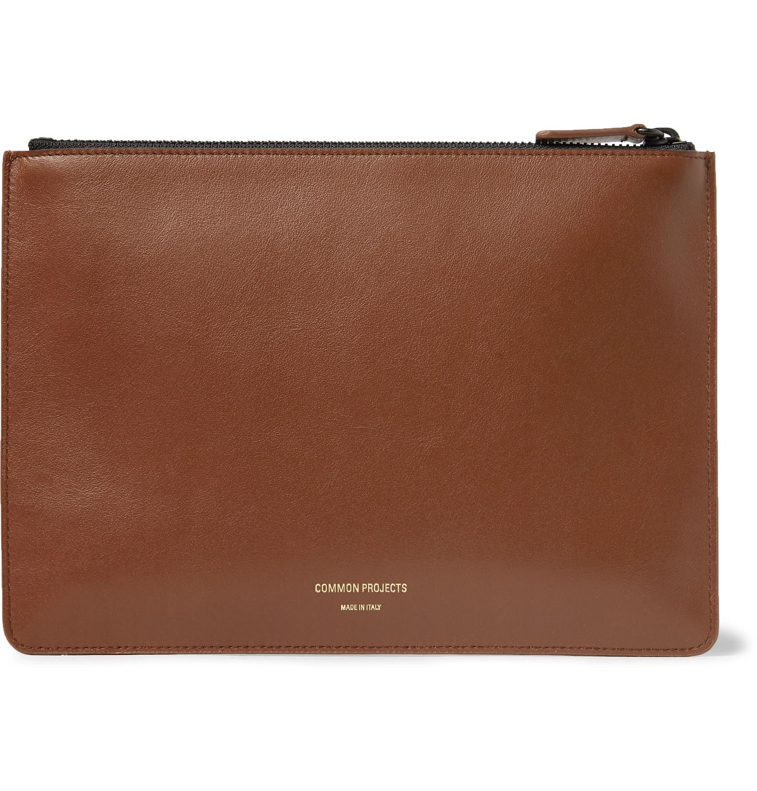 Common projects leather pouch Clearance