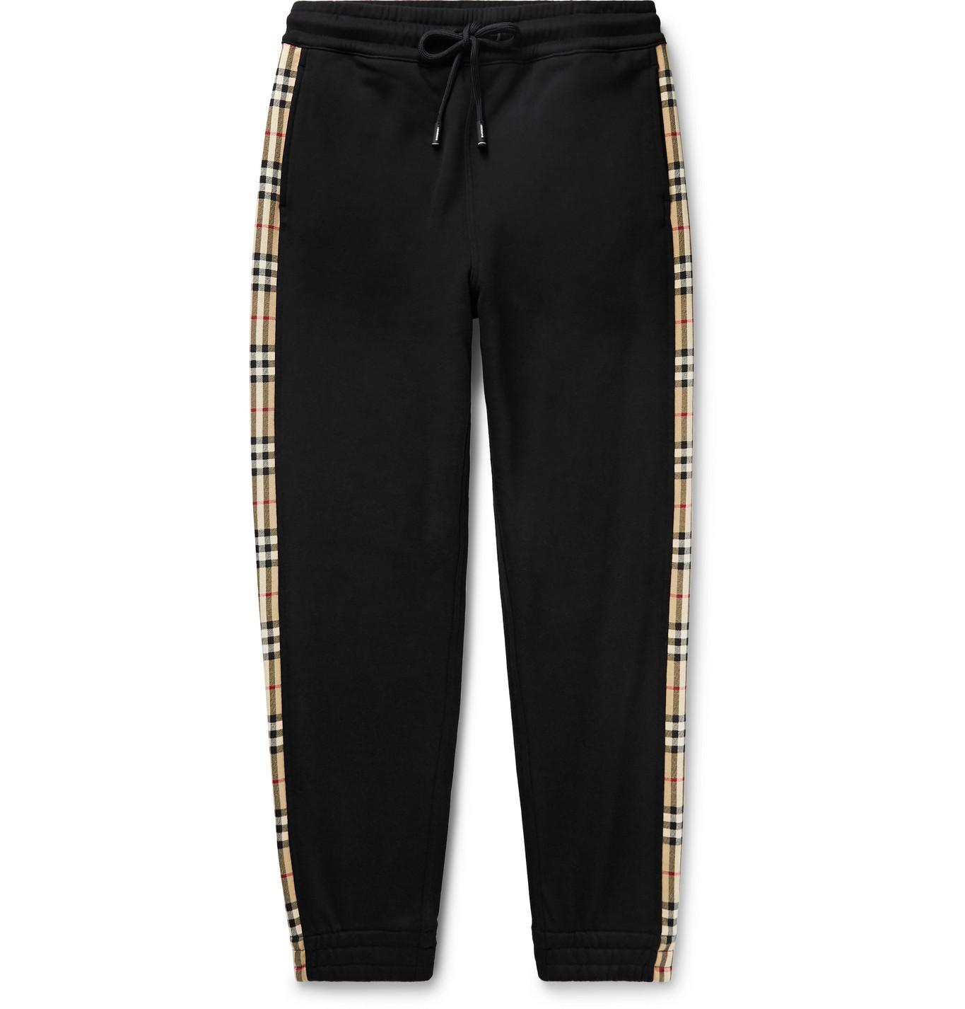 burberry sweatpants black