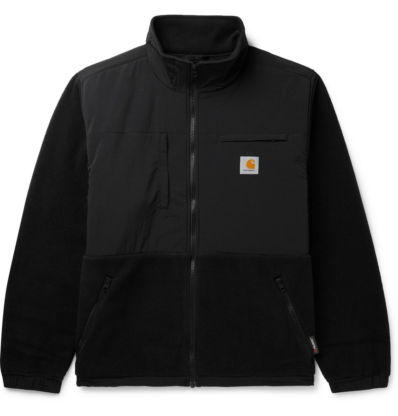 Carhartt WIP Synthetic Nord Panelled Nylon And Fleece Jacket in Black for  Men | Lyst
