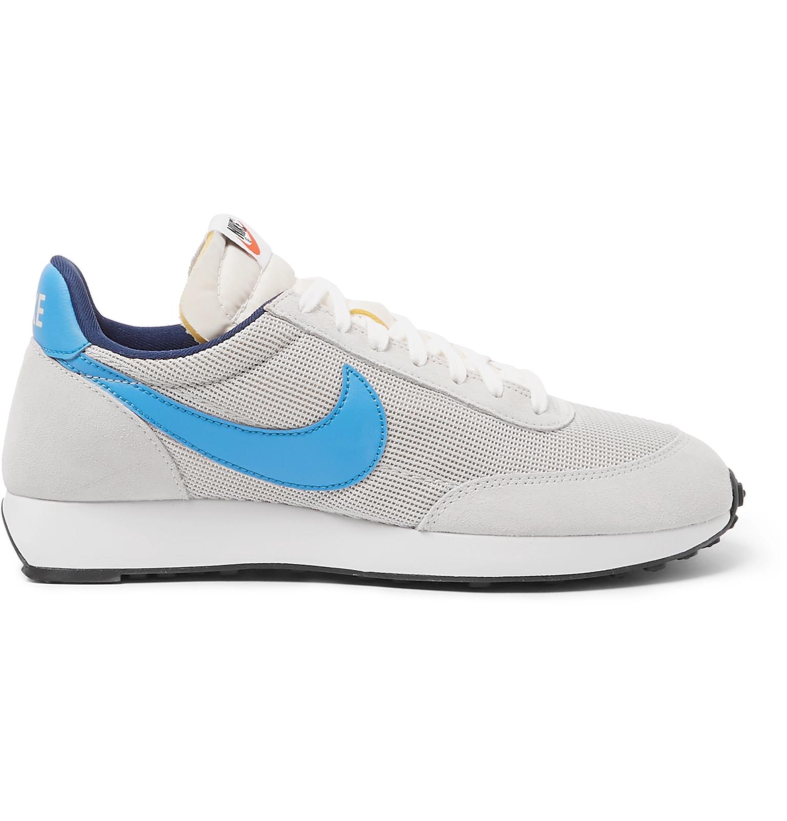 Nike Air Tailwind 79 Og Leather-trimmed Suede And Mesh Sneakers in Grey for  Men - Lyst