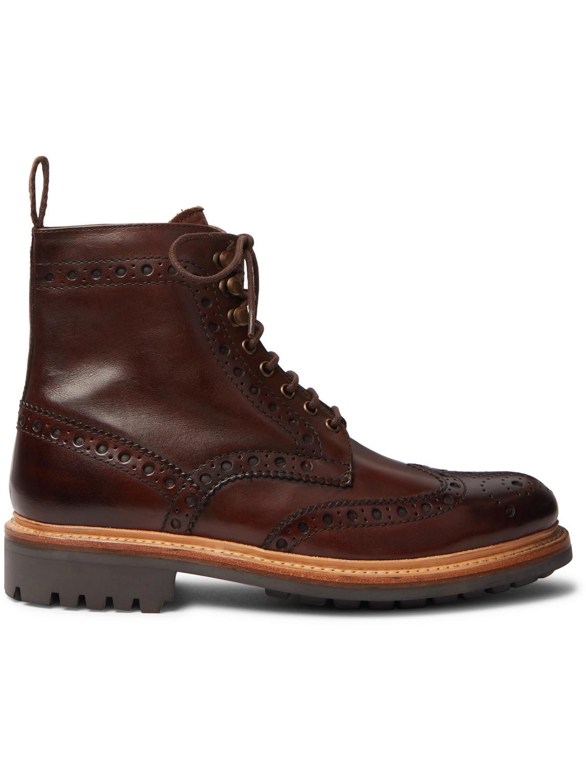 grenson fred brogue boot