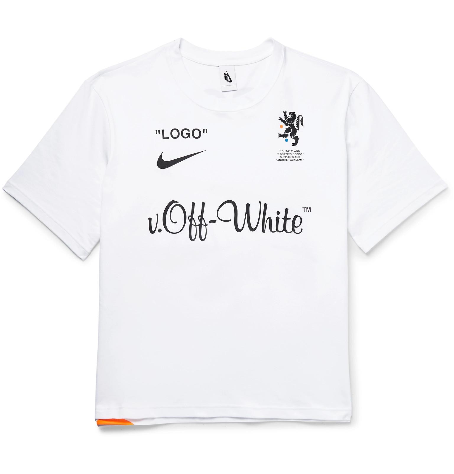 nike white cotton t shirt