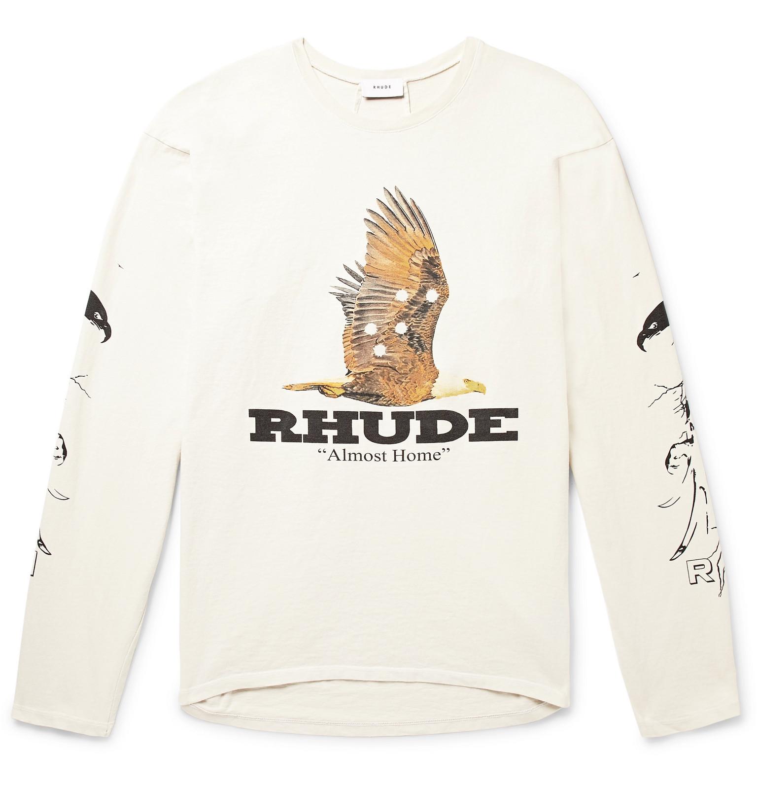 Rhude Almost Home Long Sleeve T Shirt 