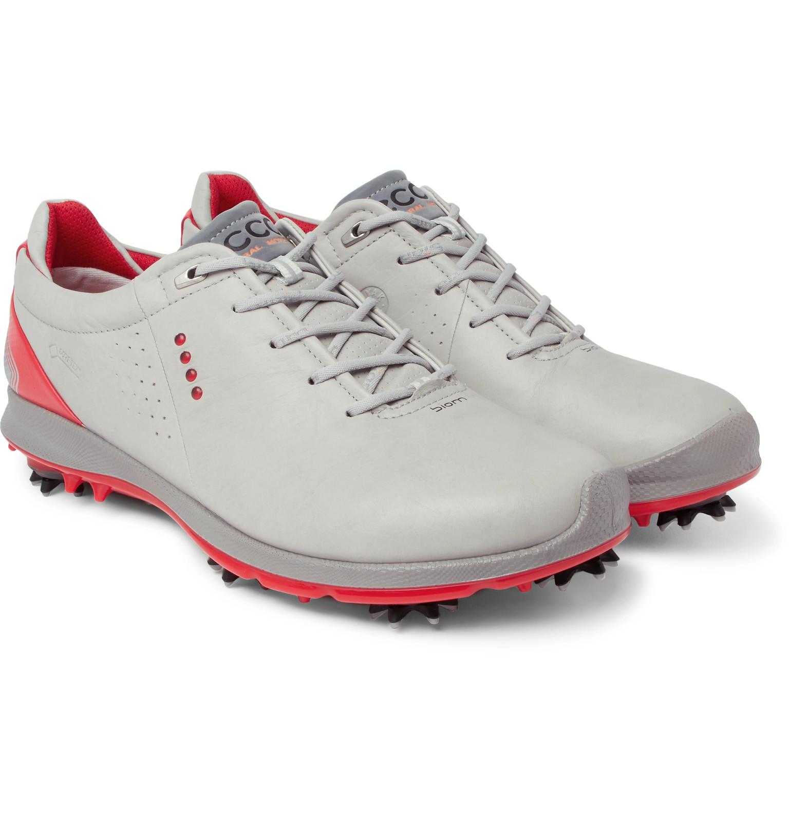 Ecco Biom G2 Leather Golf Shoes in Light Gray (Grey) for Men Lyst