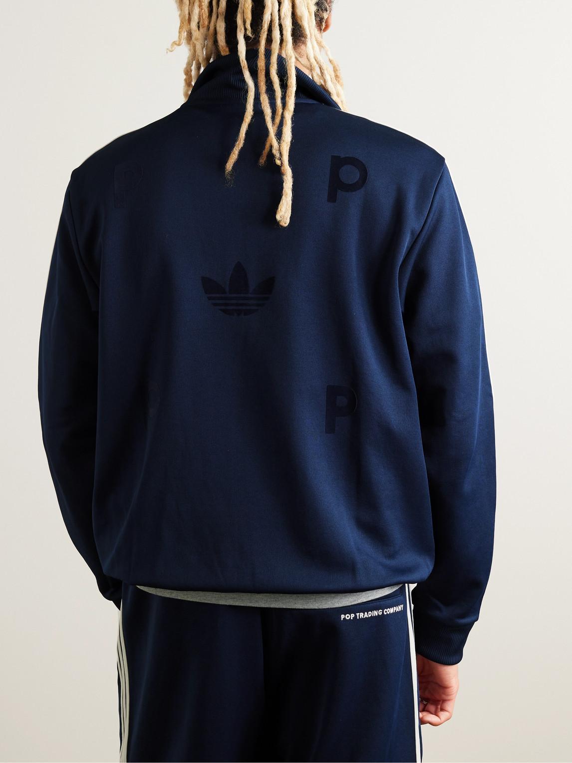 adidas Originals Pop Trading Company Bauer Striped Logo adidas Originals Pop Trading Company Bauer Striped Logo