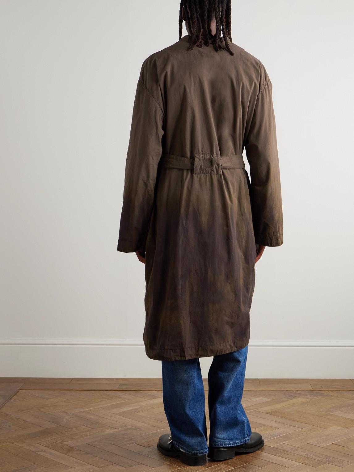 KnuthMart 3way unique trench coat/brown（Autumn And Winter