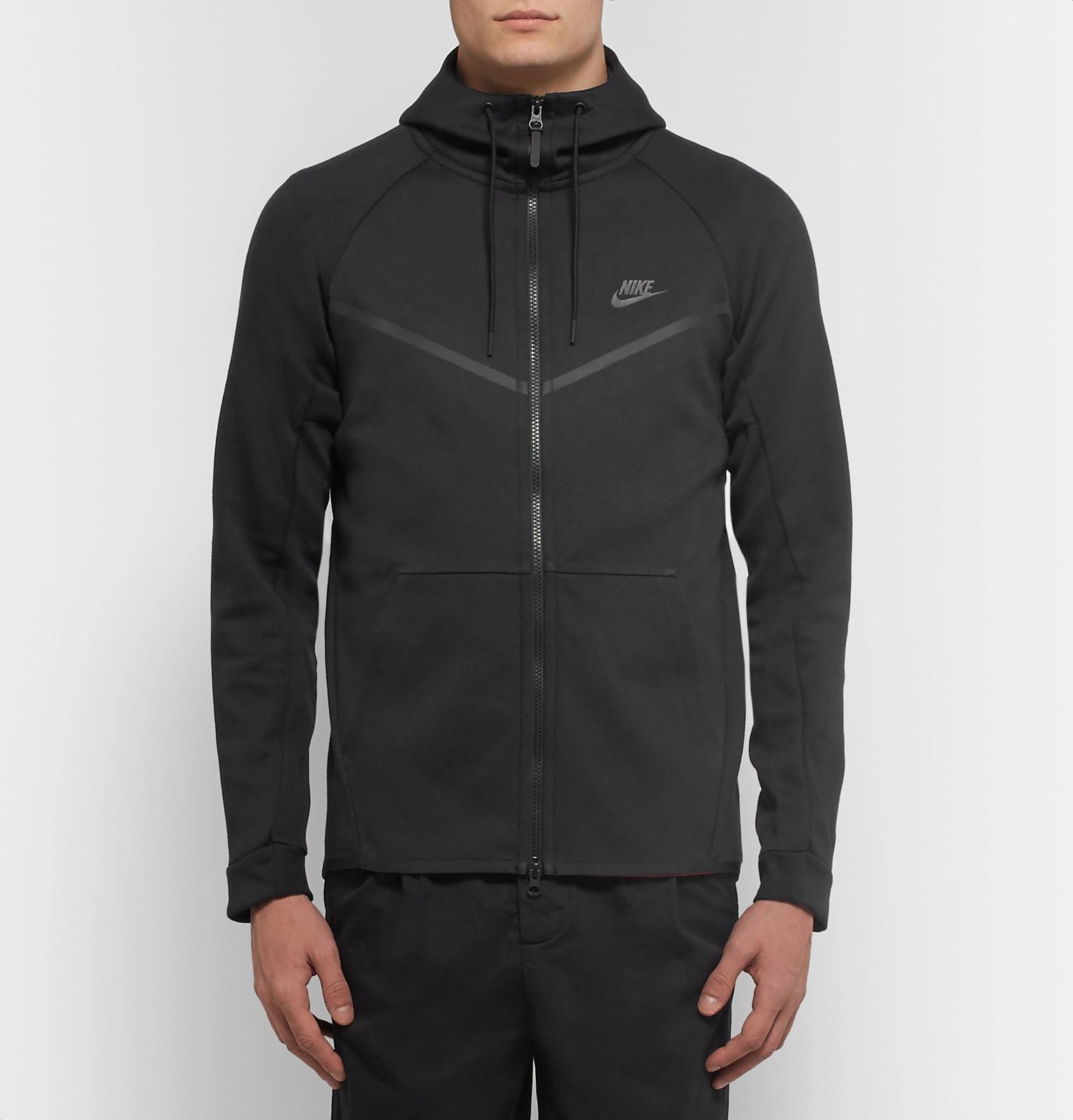 Nike Sportswear Windrunner Slim-fit Tech Fleece Zip-up Hoodie in Black for  Men | Lyst