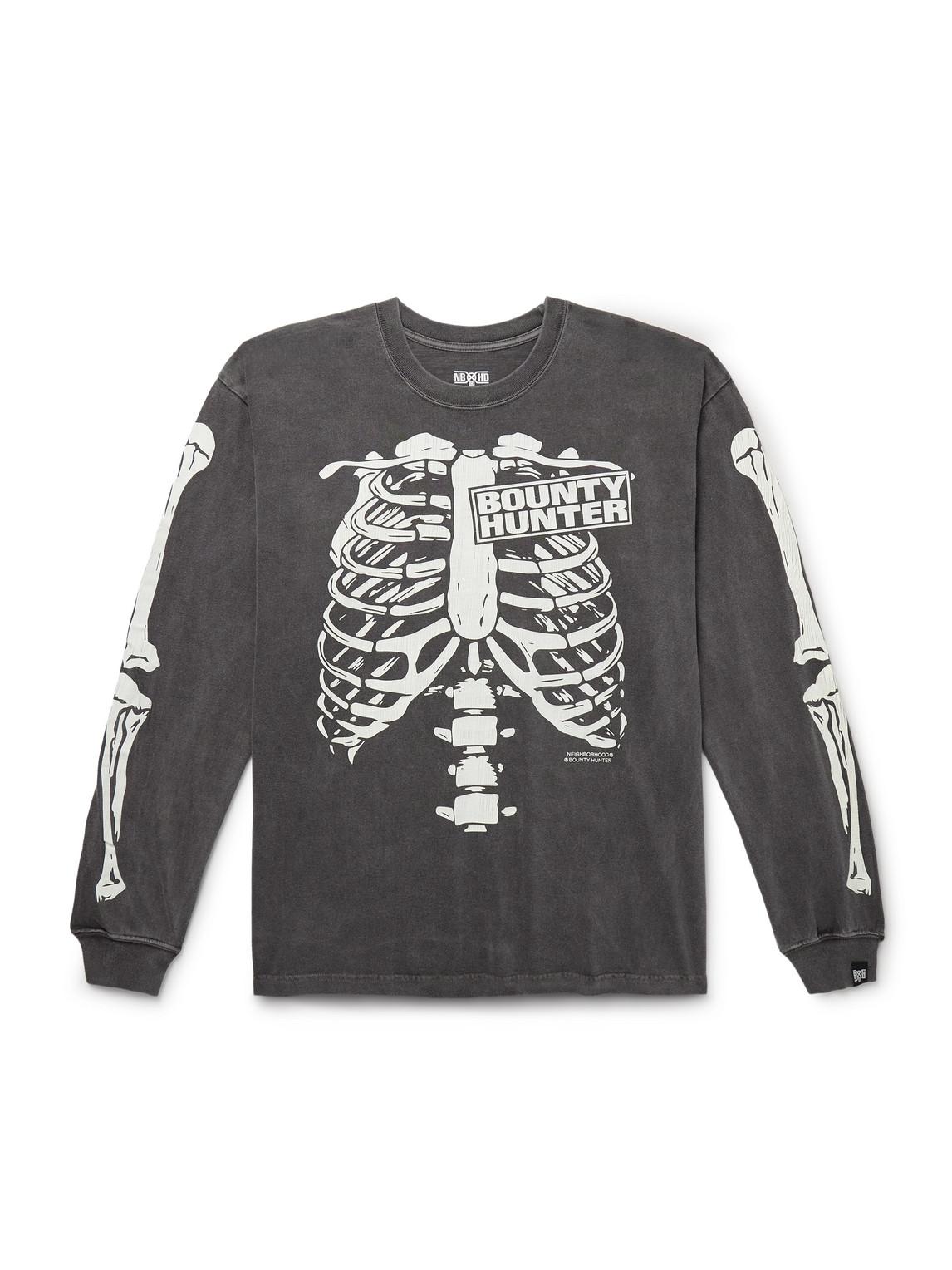 NEIGHBORHOOD - Bones Long Sleeve T-shirt | HBX - Globally