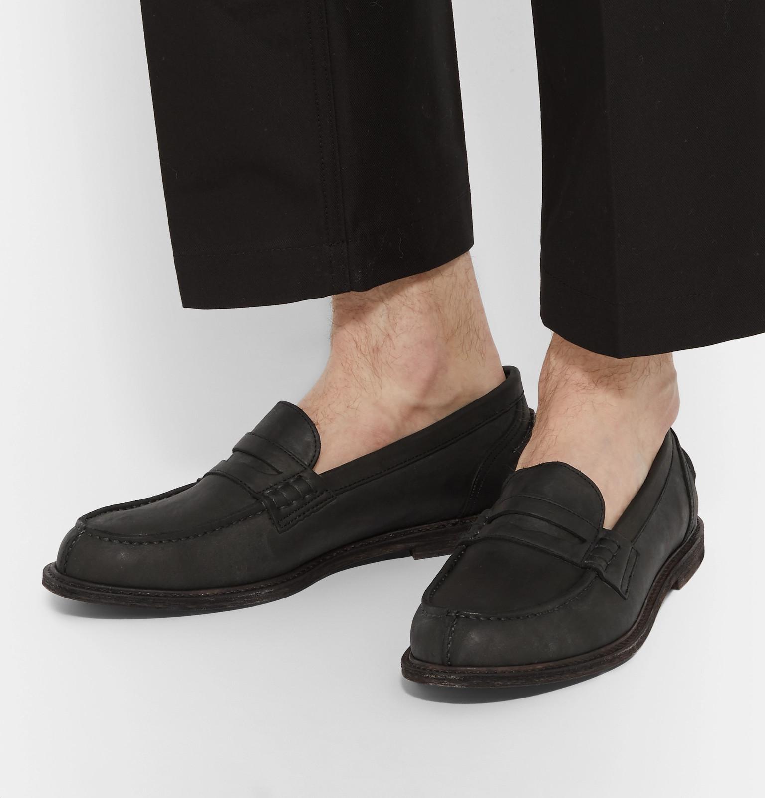 Hender Scheme Black Slouchy Loafers for Men | Lyst