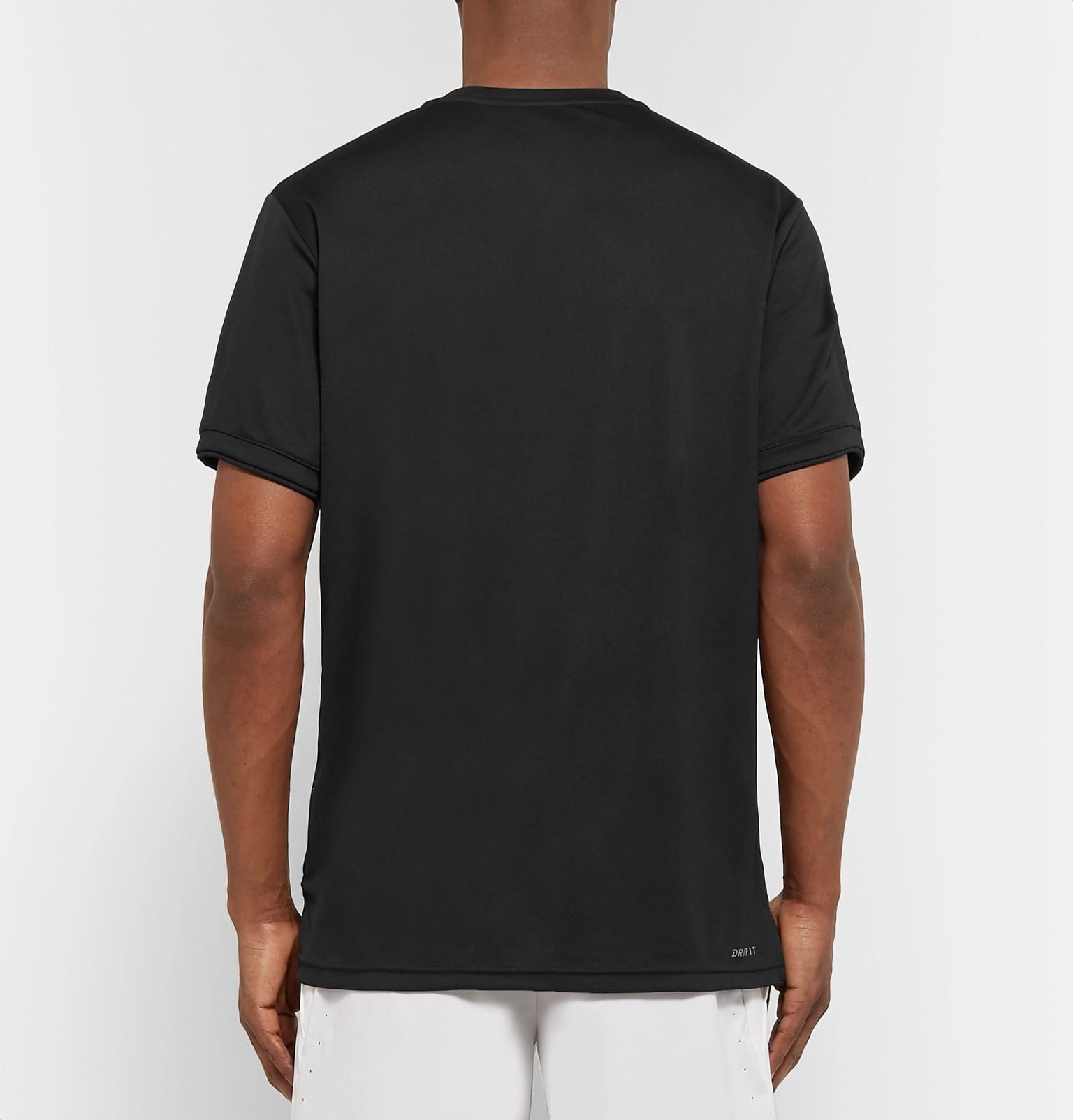nike dri fit tennis shirt