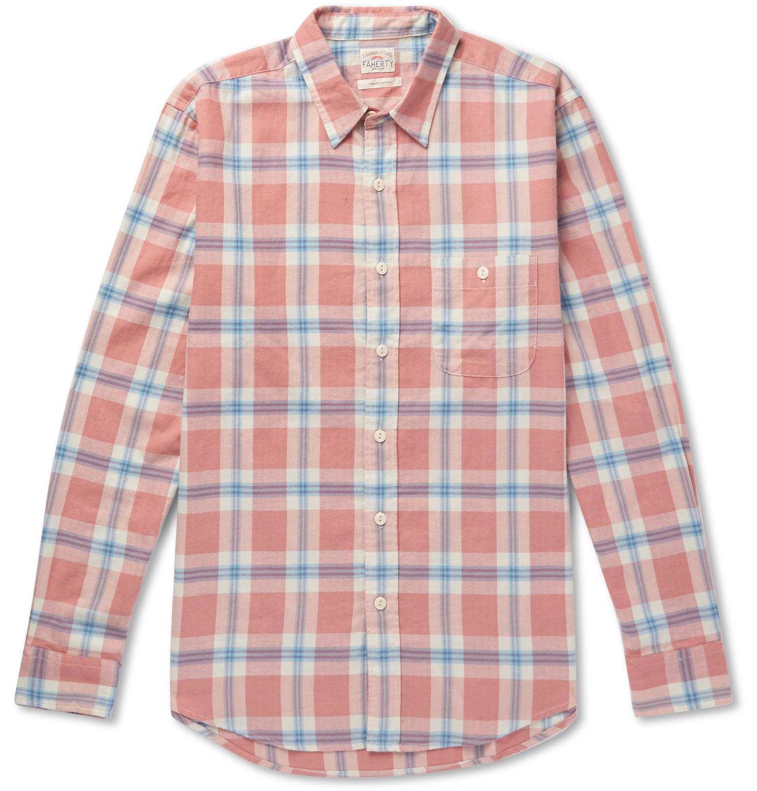 faherty flannel shirt