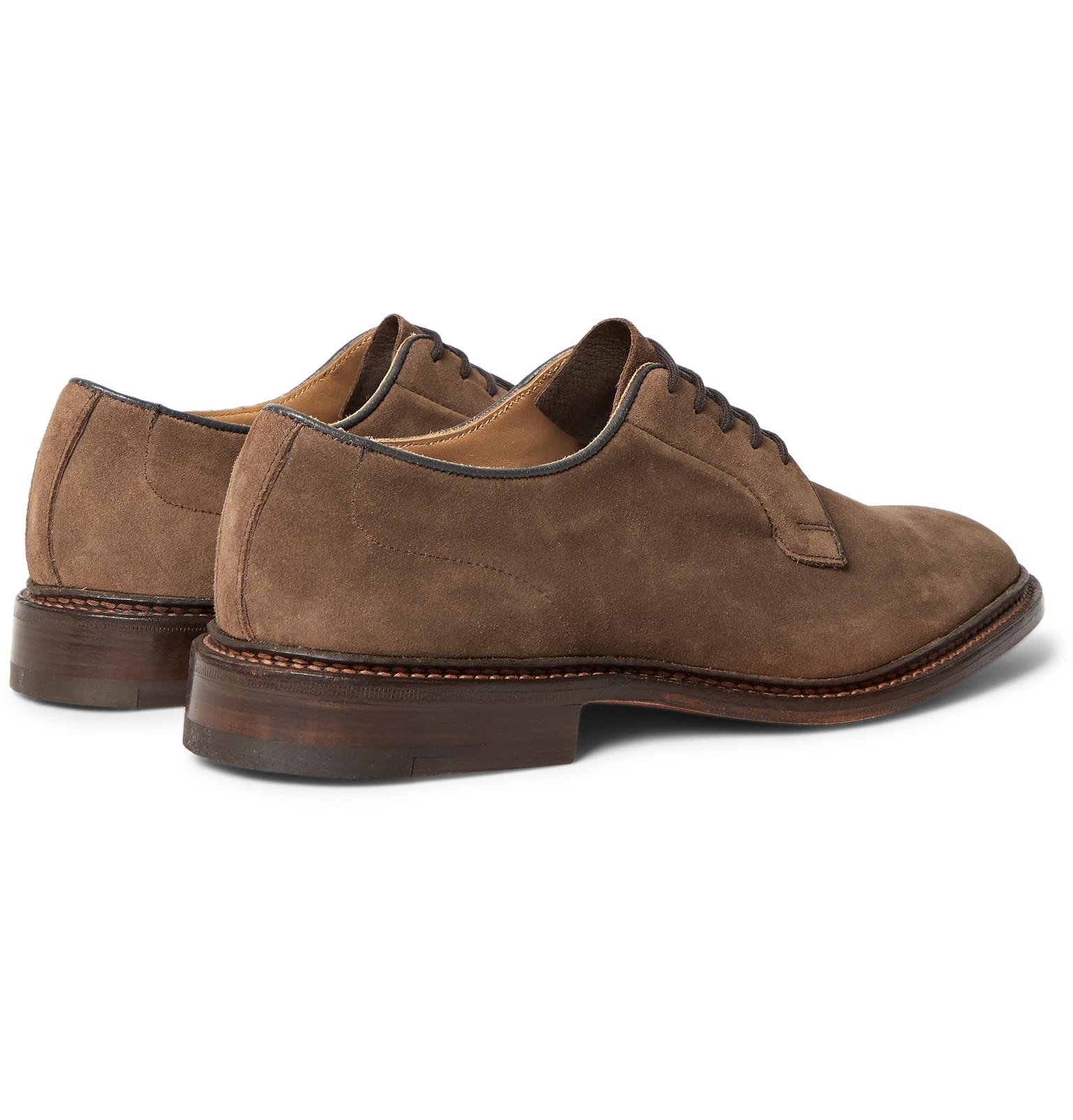 trickers robert plain derby shoe