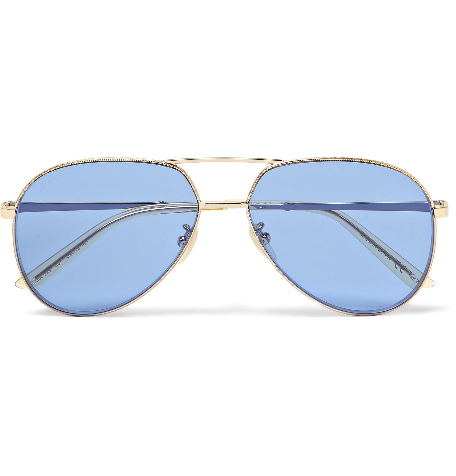gucci sunglasses aviator style